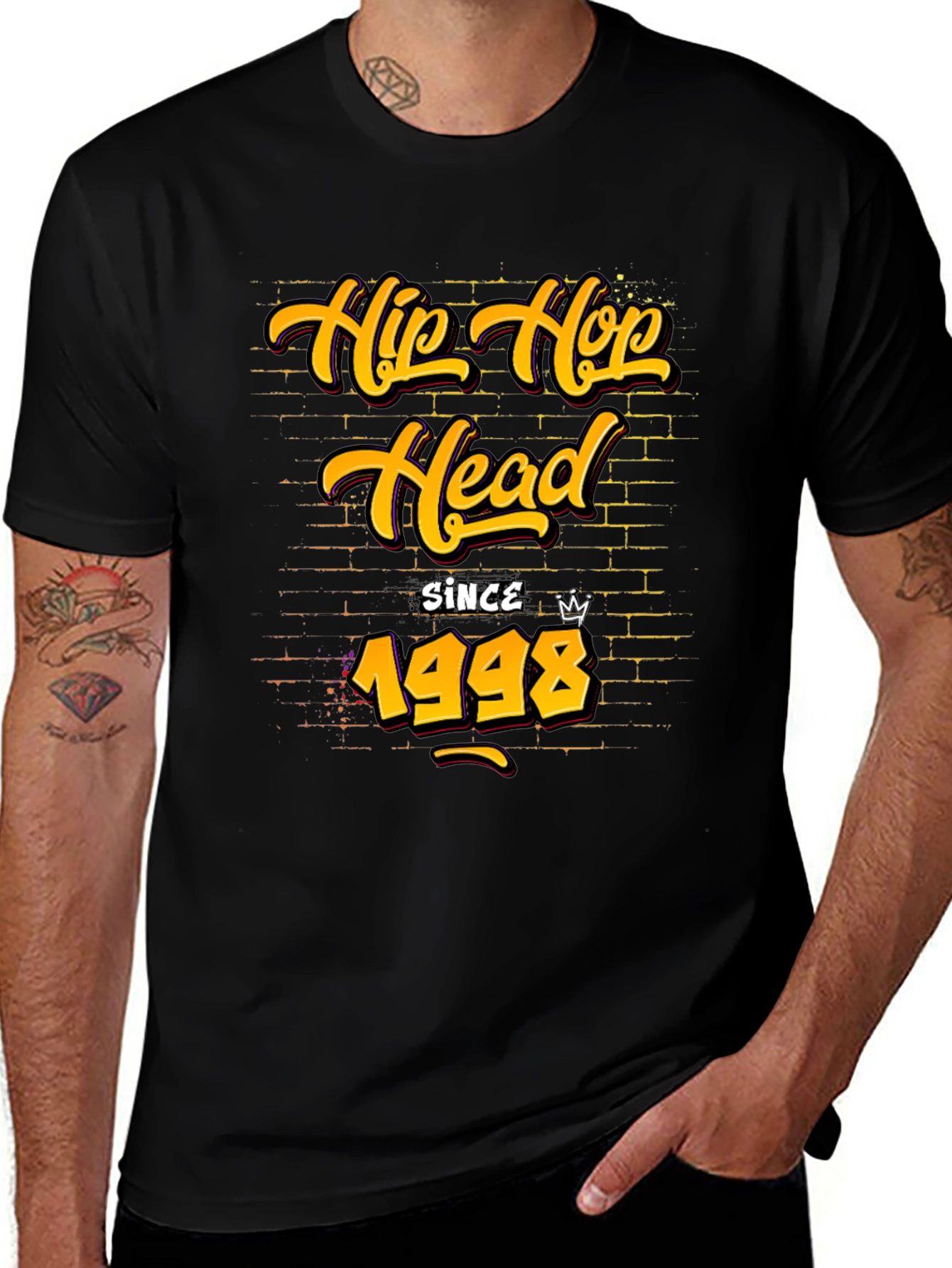 Hip Hop Head Since 1998 Graphic T-Shirt