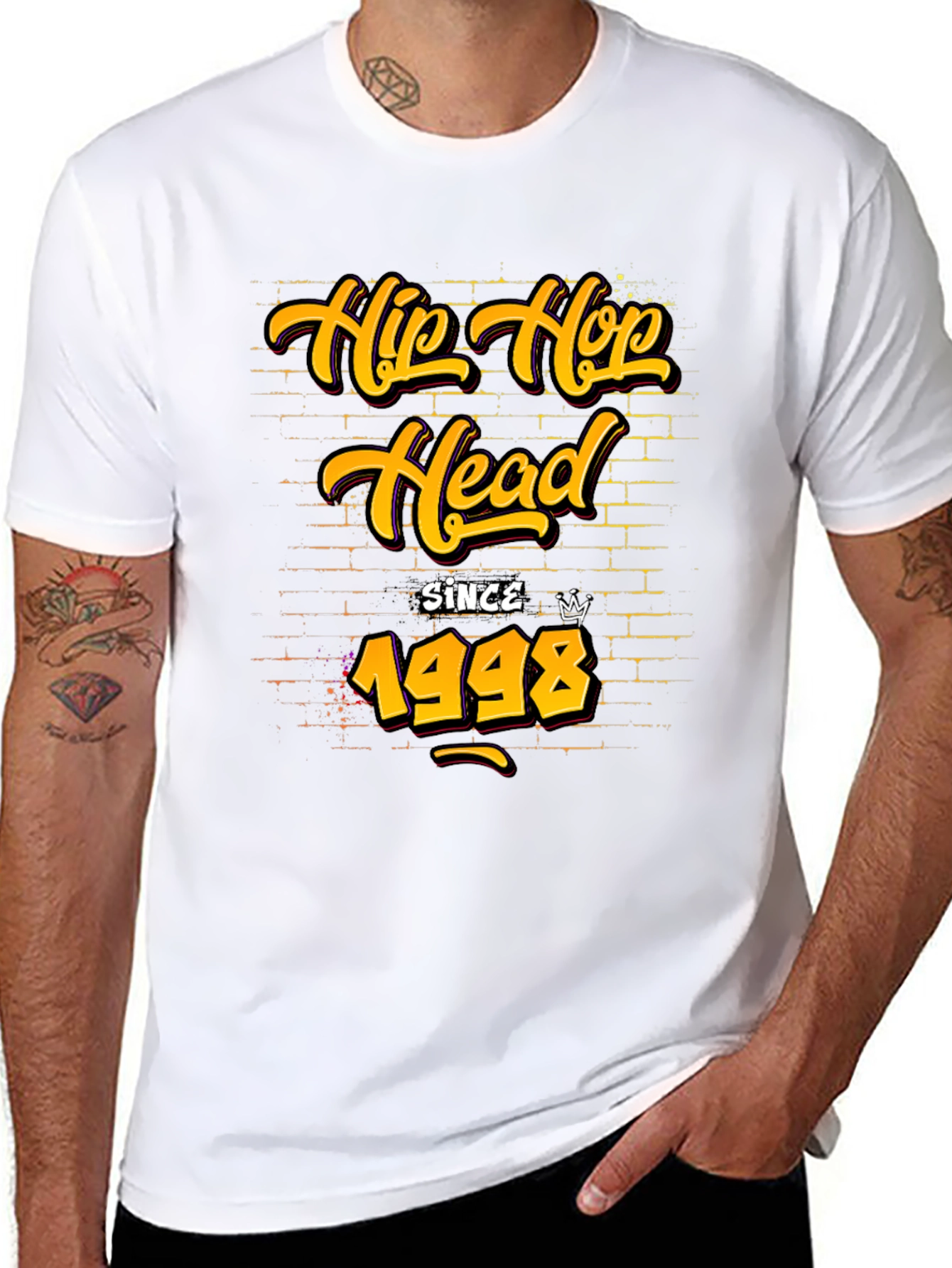 Hip Hop Head Since 1998 Graphic T-Shirt