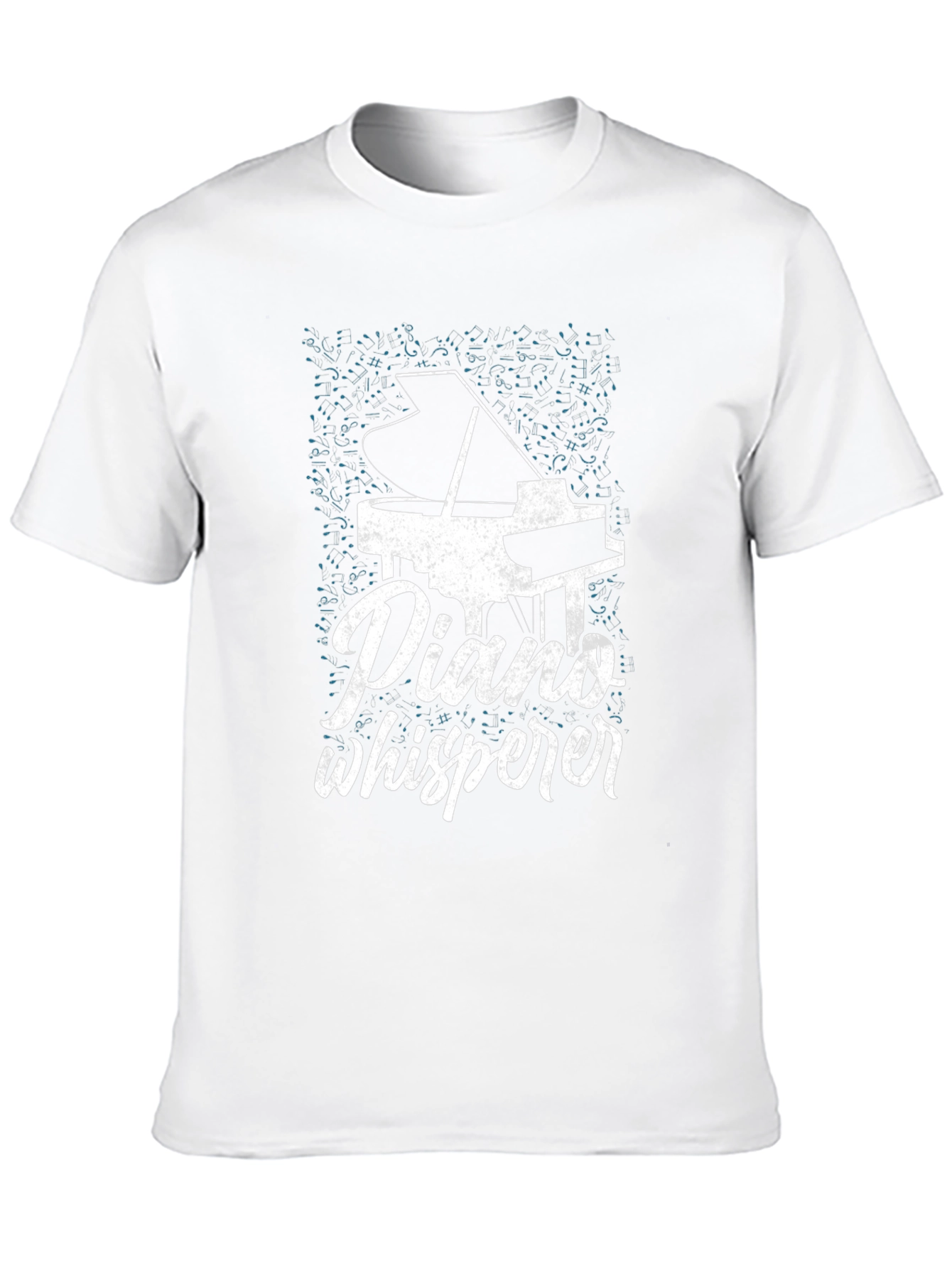 Piano Whisperer Graphic T-Shirt - Music Lover Tee