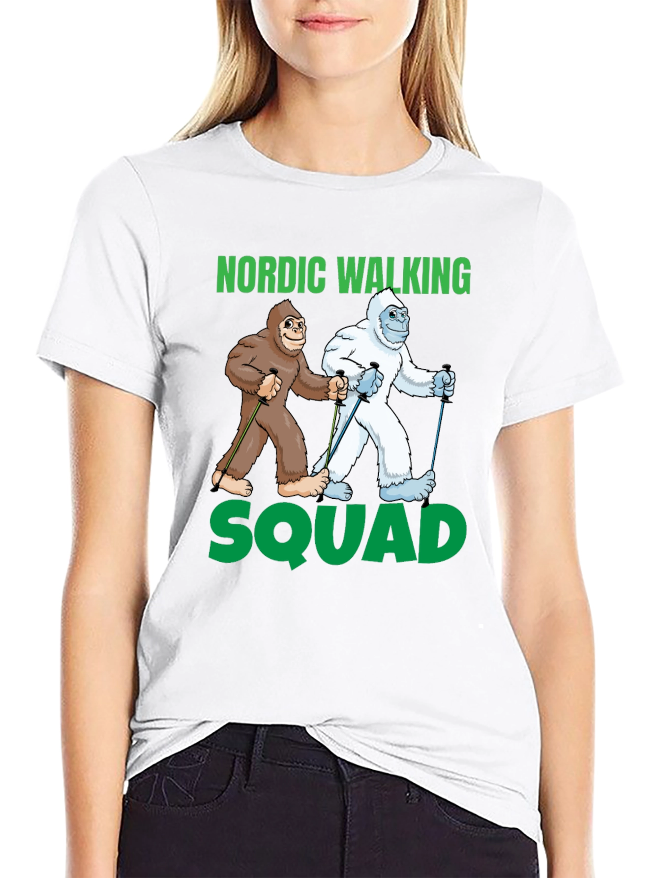 Nordic Walking Squad Graphic Tee