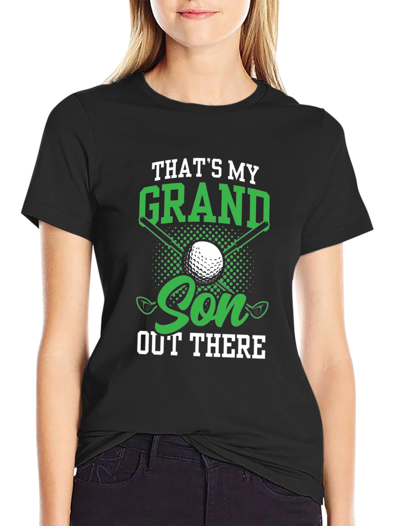 Thats My Grandson Out There - Golf T-Shirt
