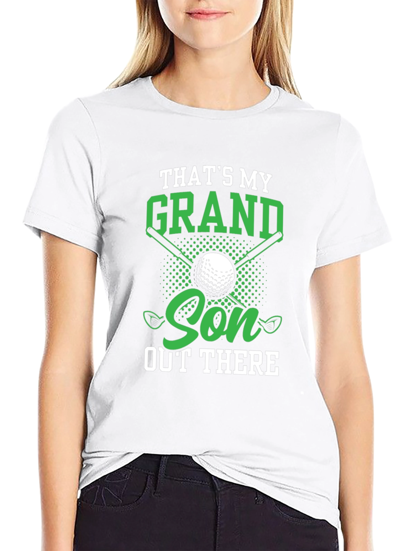 Thats My Grandson Out There - Golf T-Shirt