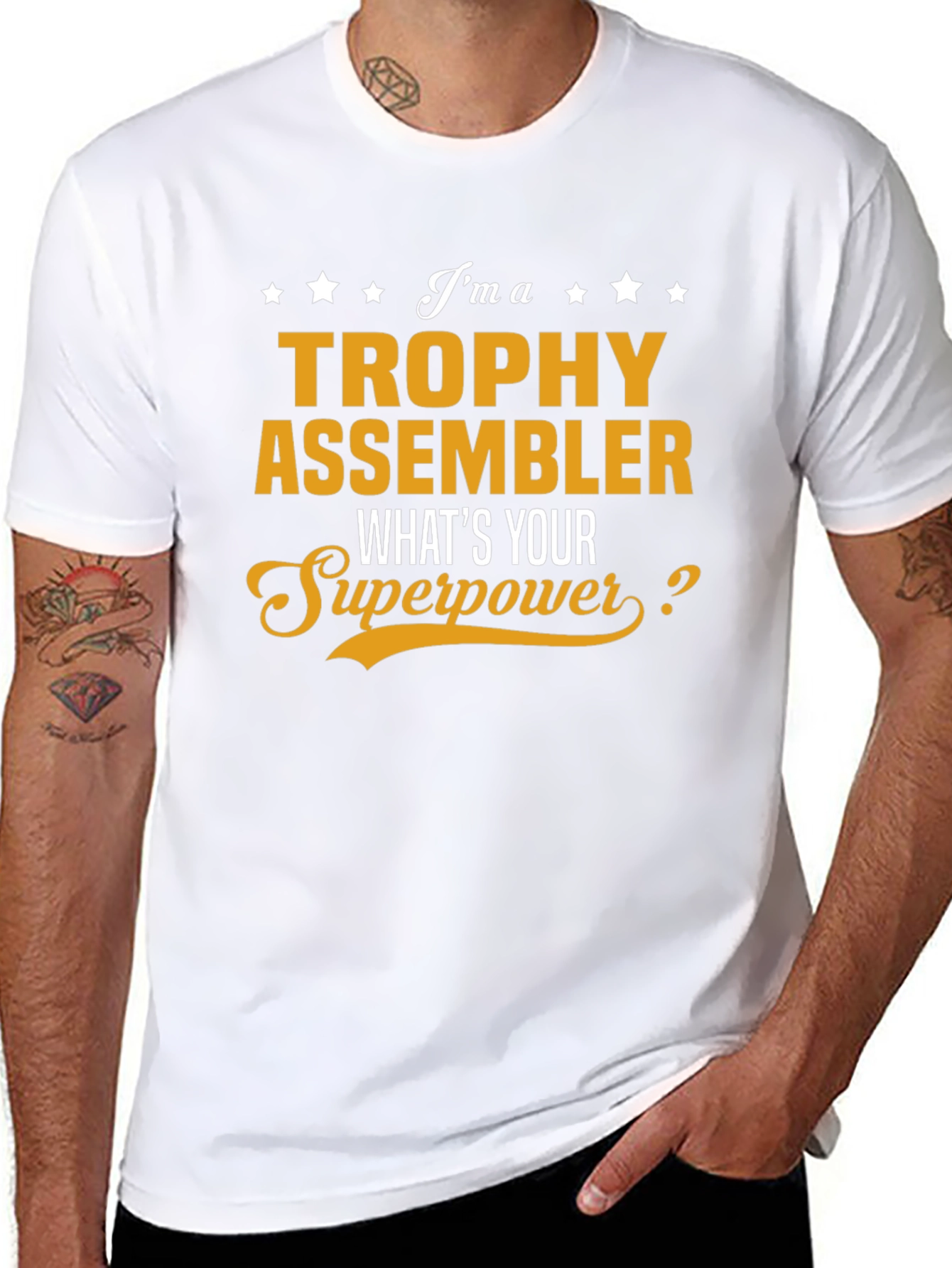 Trophy Assembler Superpower Graphic Tee
