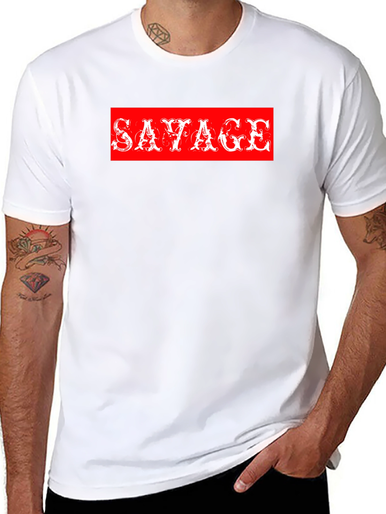 Savage Graphic Tee - Bold Style