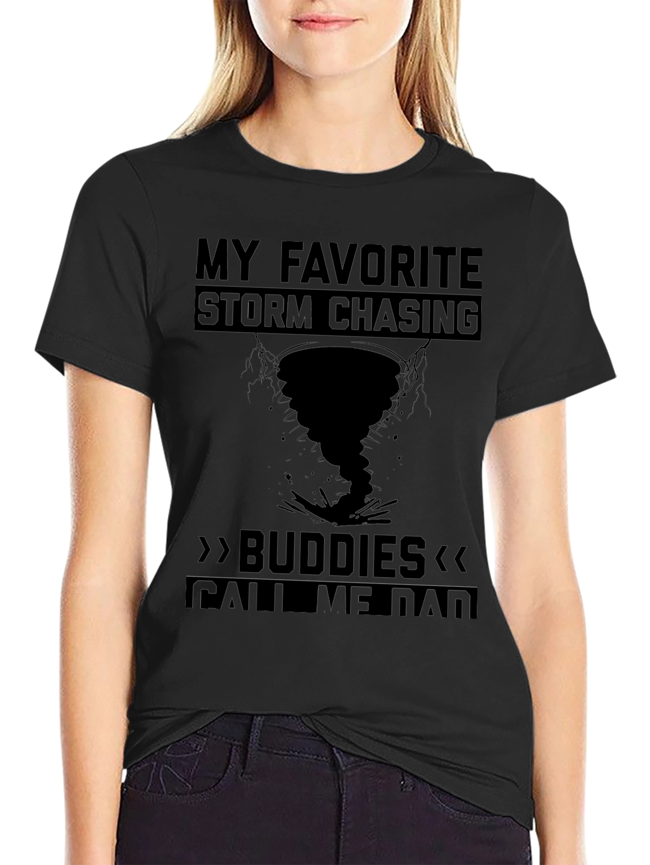 Storm Chasing Dad T-Shirt - Tornado Apparel