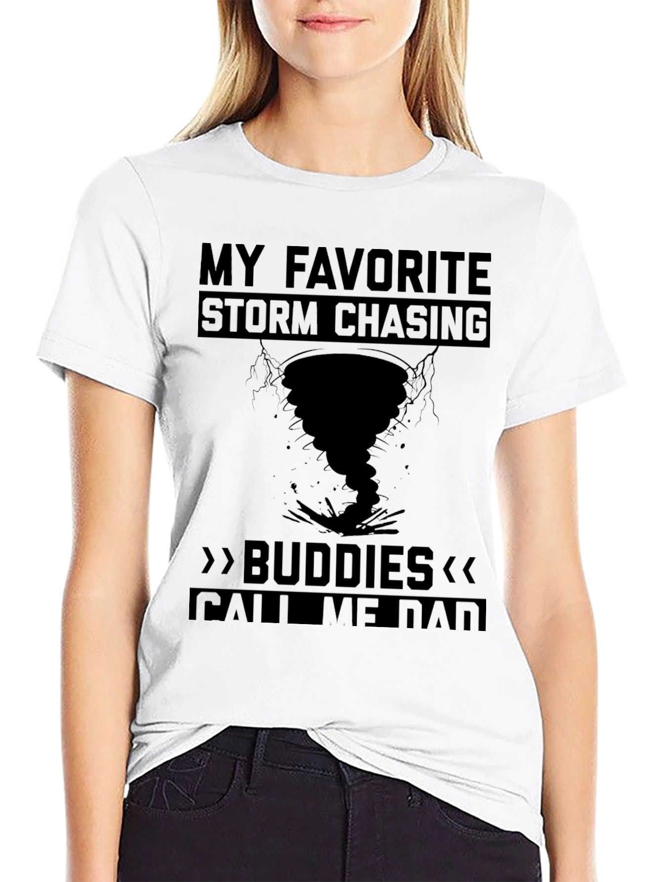 Storm Chasing Dad T-Shirt - Tornado Apparel