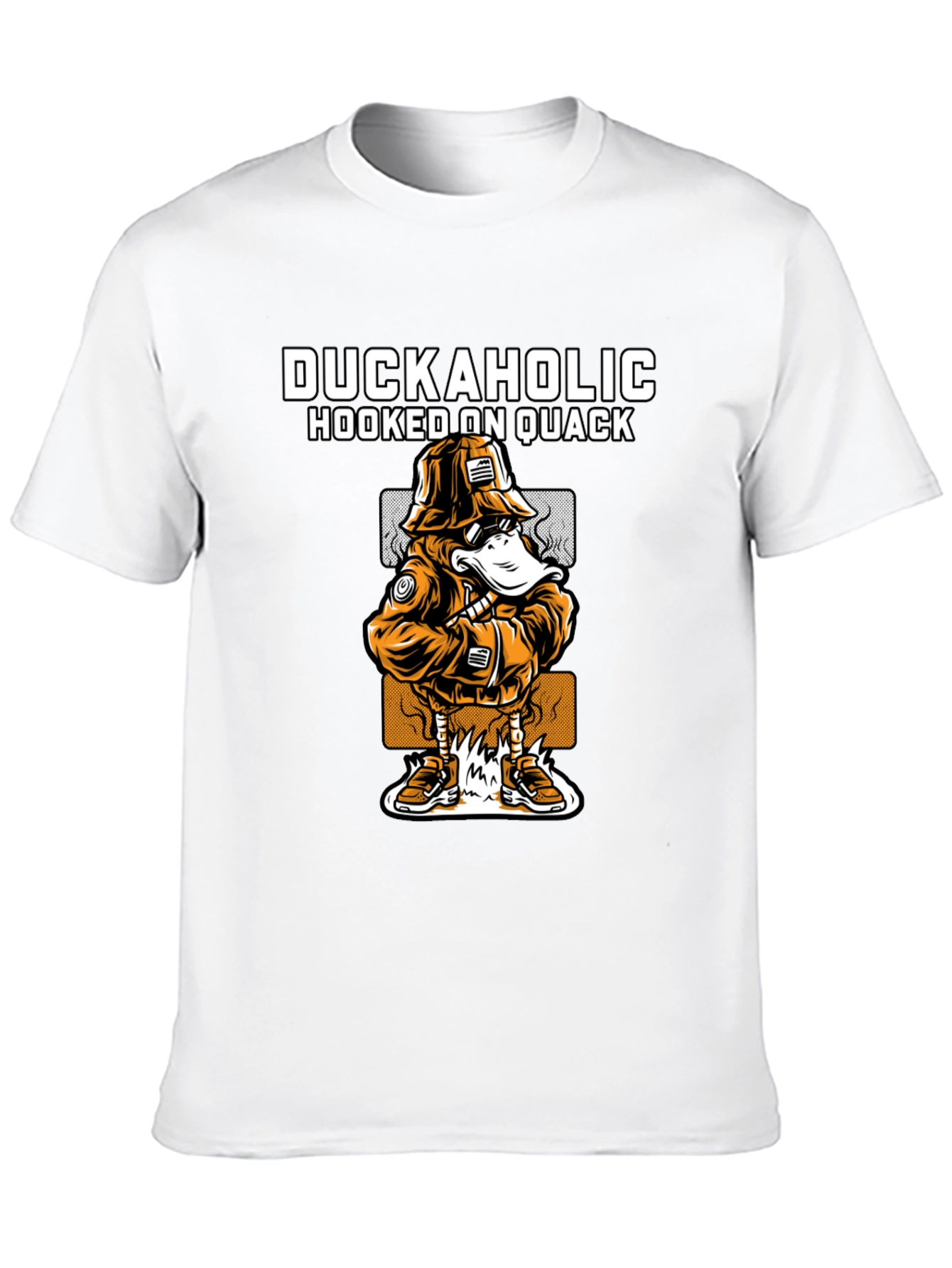 Duckaholic T-Shirt - Hooked on Quack