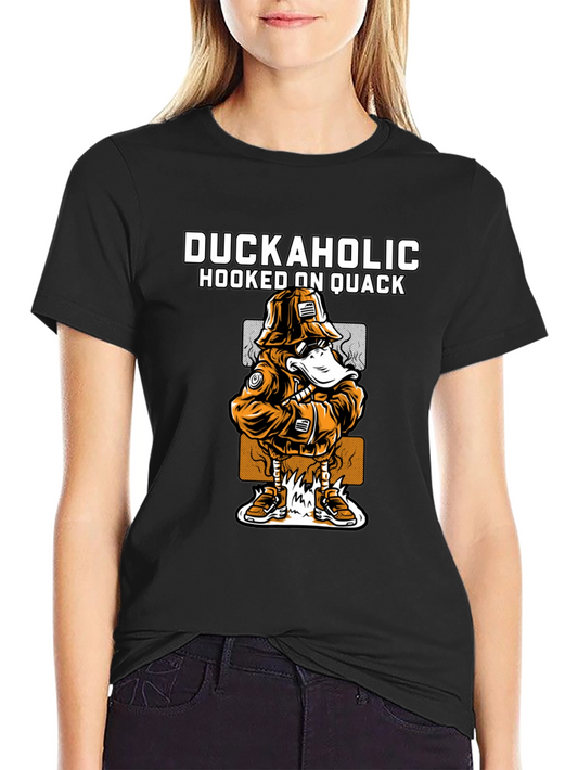 Duckaholic T-Shirt - Hooked on Quack