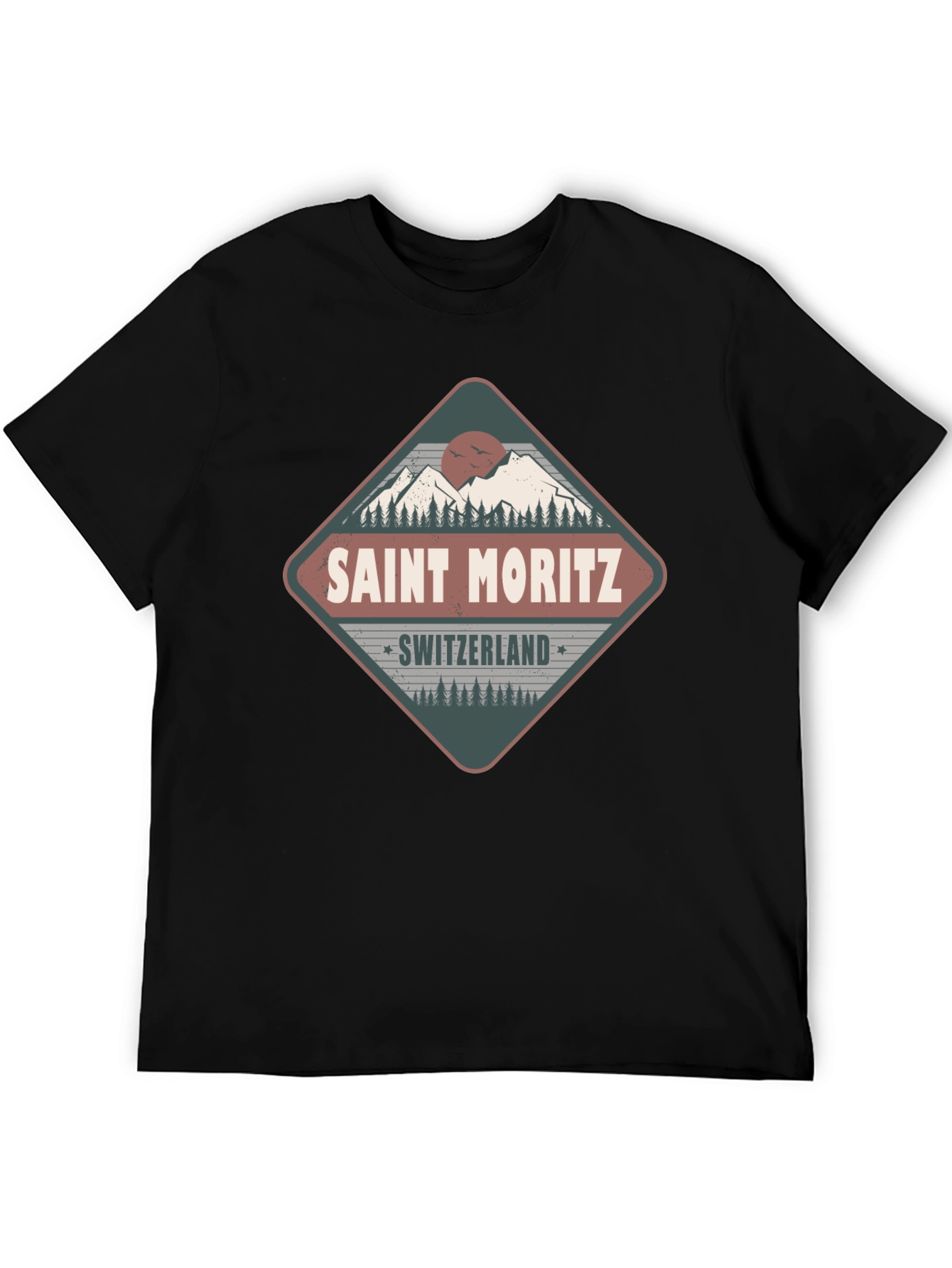Saint Moritz Switzerland Graphic Tee
