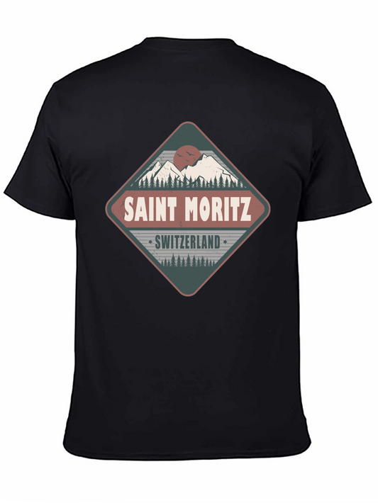 Saint Moritz Switzerland Graphic Tee