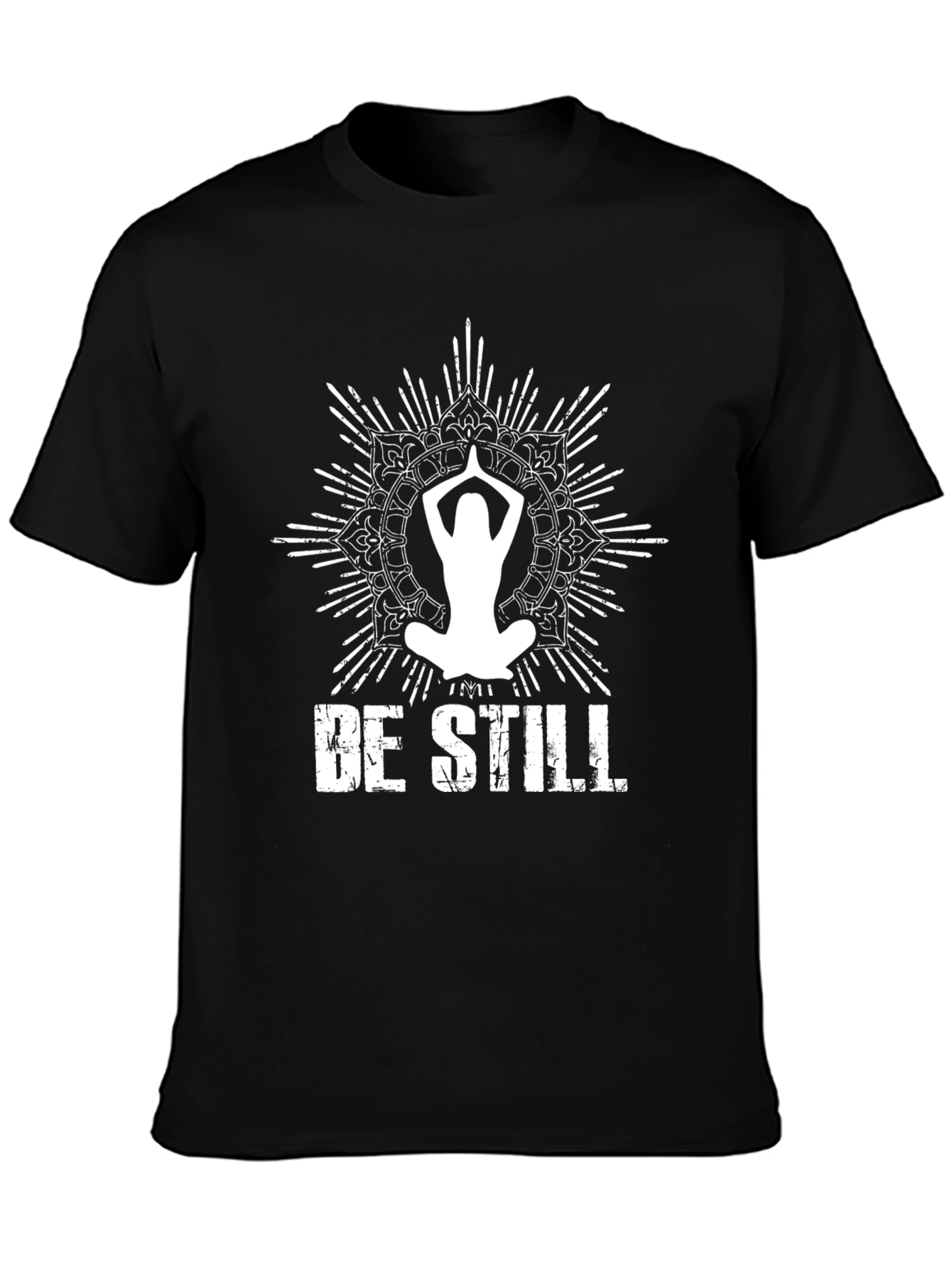 Be Still Yoga Meditation T-Shirt