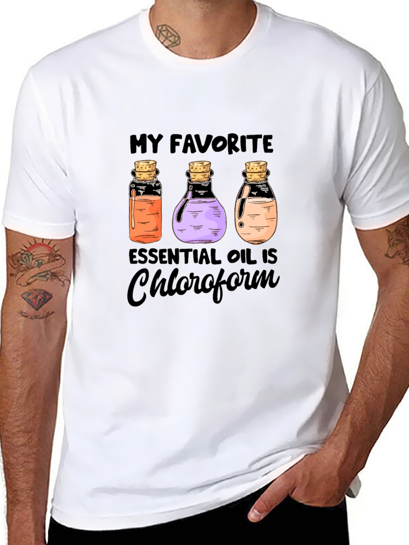 Essential Oil Chloroform T-Shirt