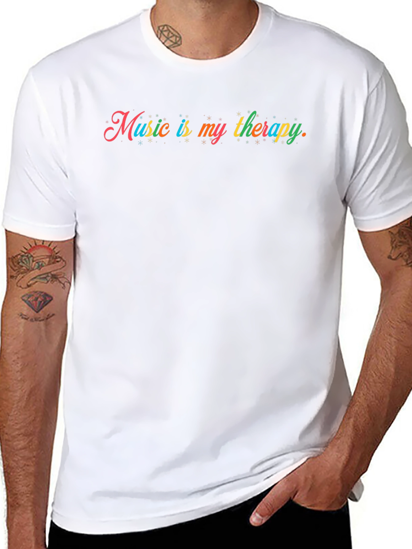 Music Therapy Tee - Stylish Comfort