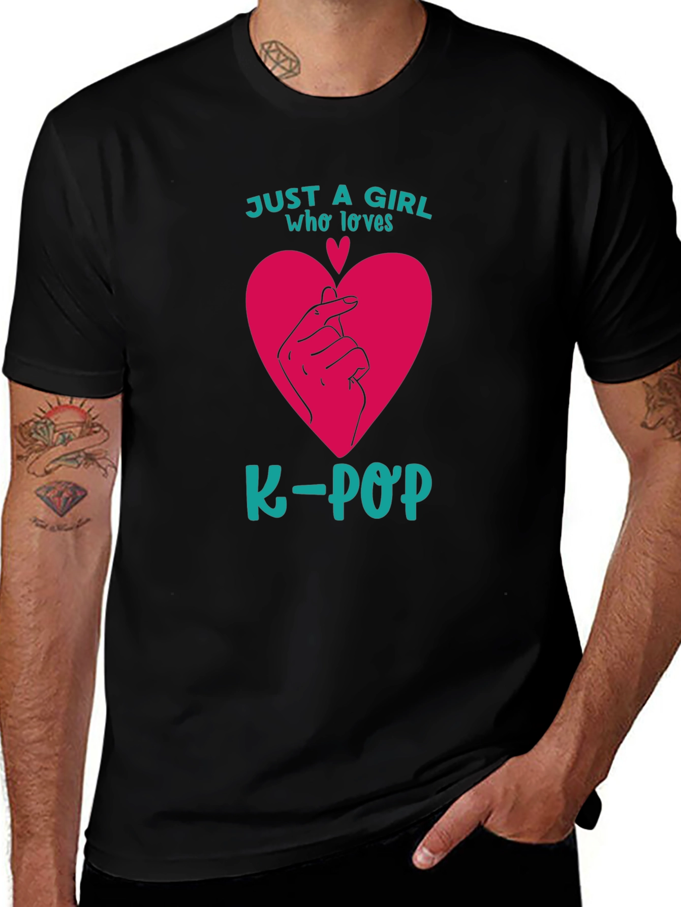 Just A Girl Who Loves K-Pop T-Shirt