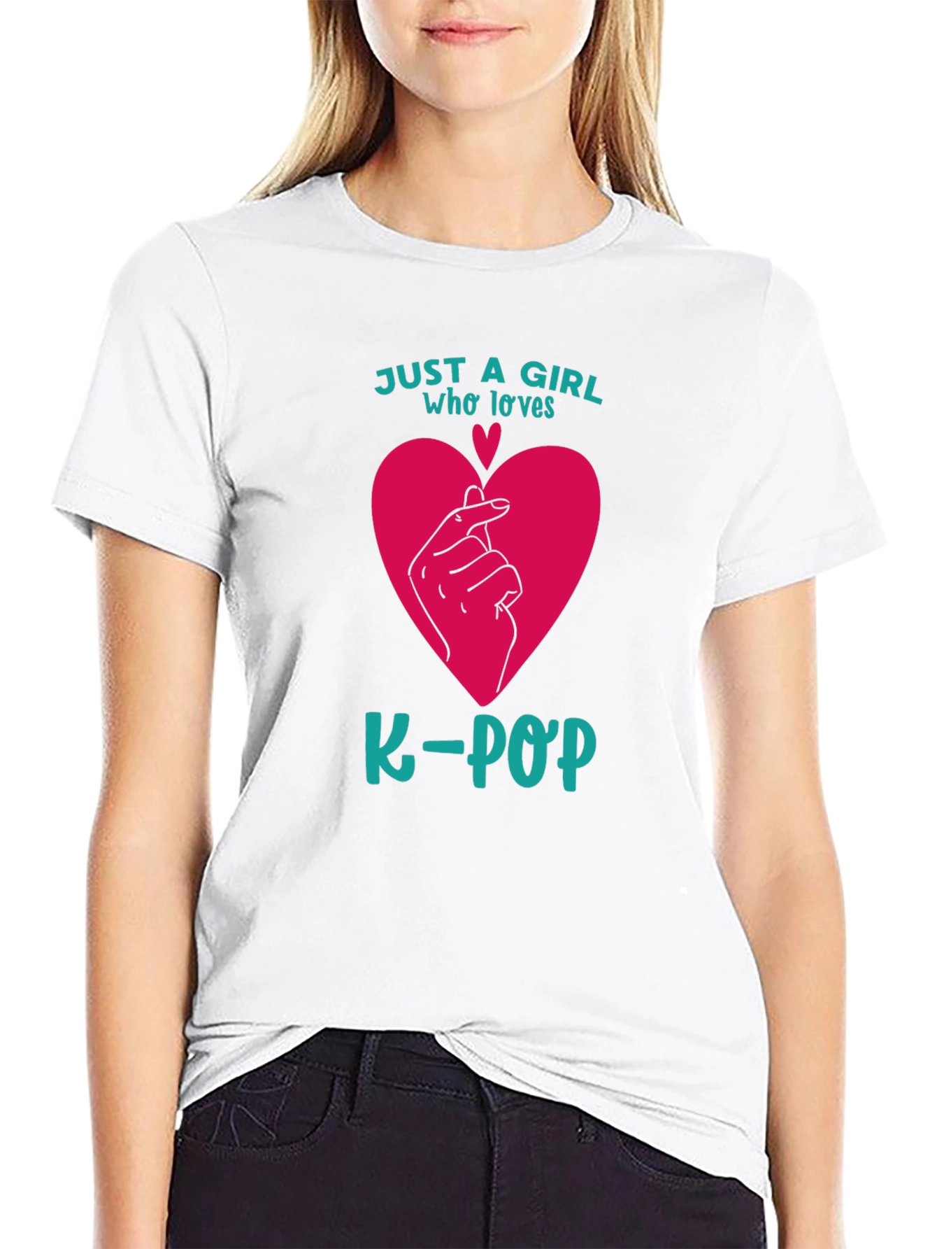 Just A Girl Who Loves K-Pop T-Shirt