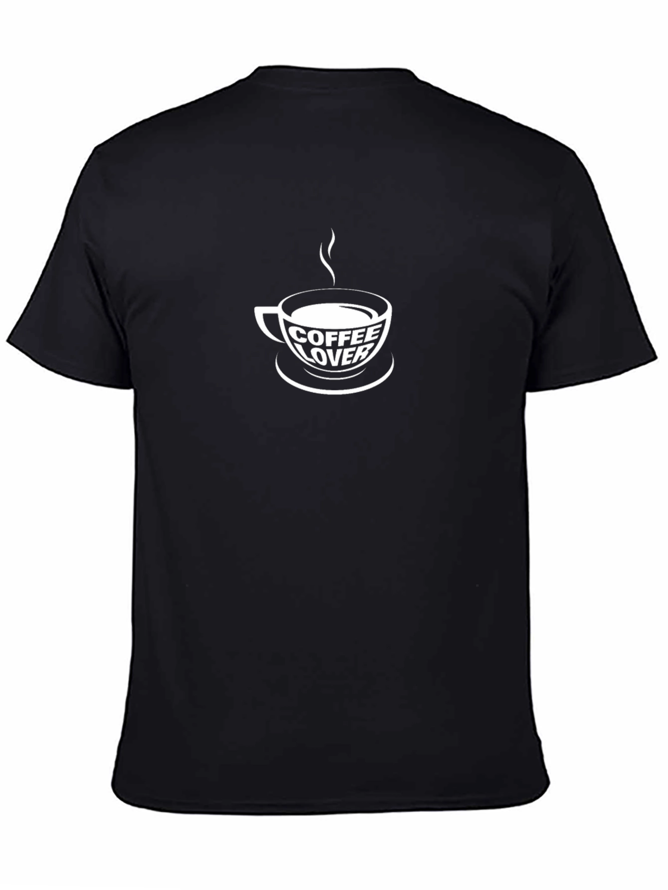 Coffee Lover Graphic Tee - Black