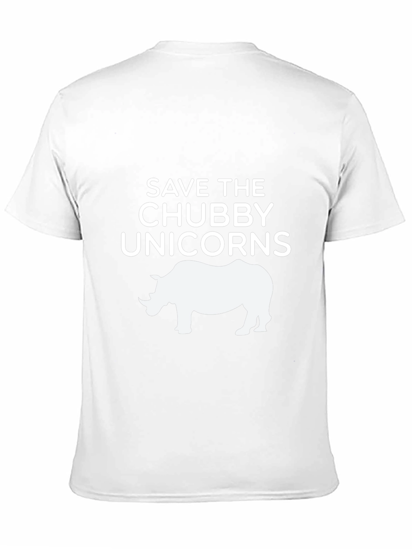 Save the Chubby Unicorns Graphic Tee