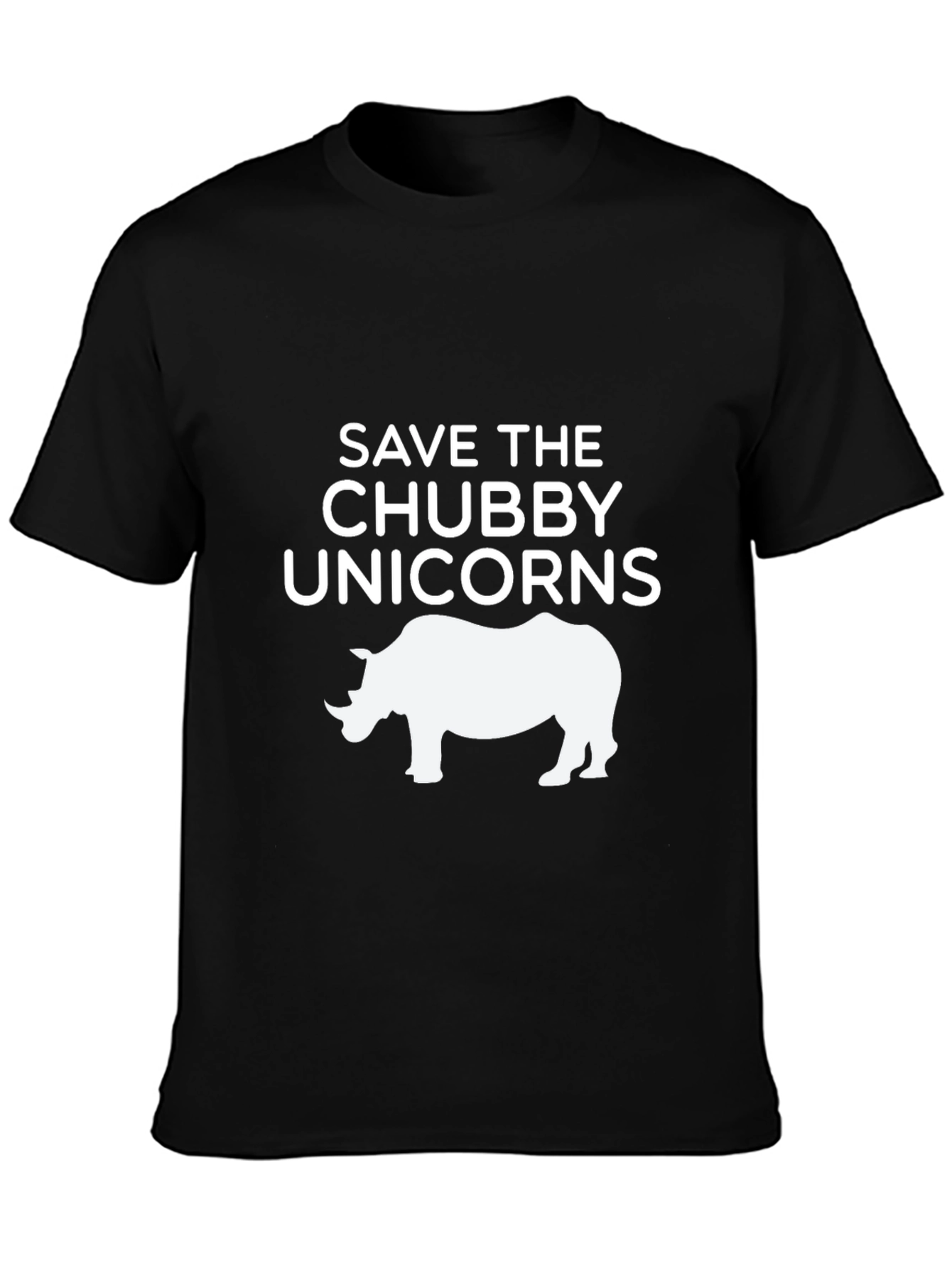 Save the Chubby Unicorns Graphic Tee