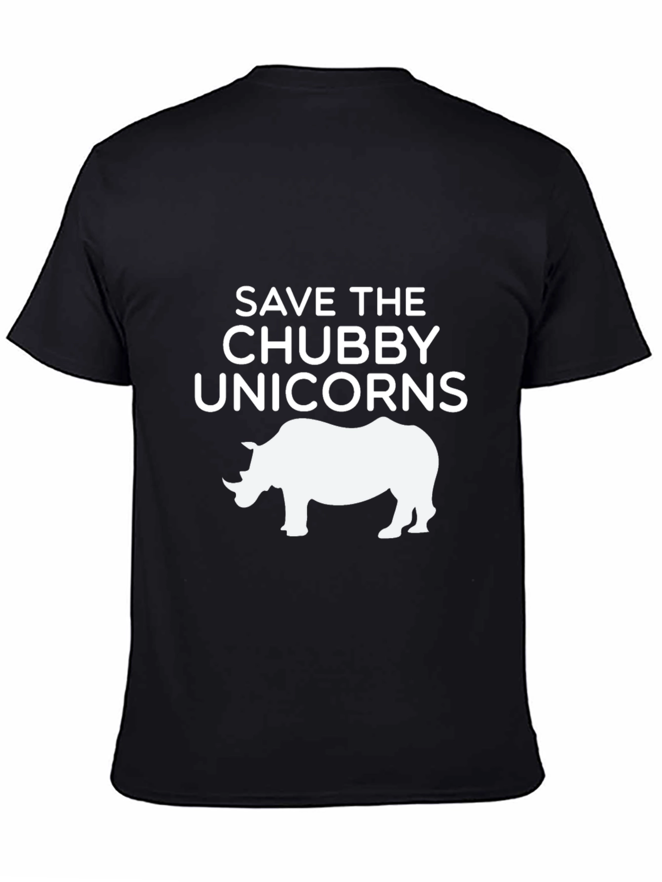 Save the Chubby Unicorns Graphic Tee