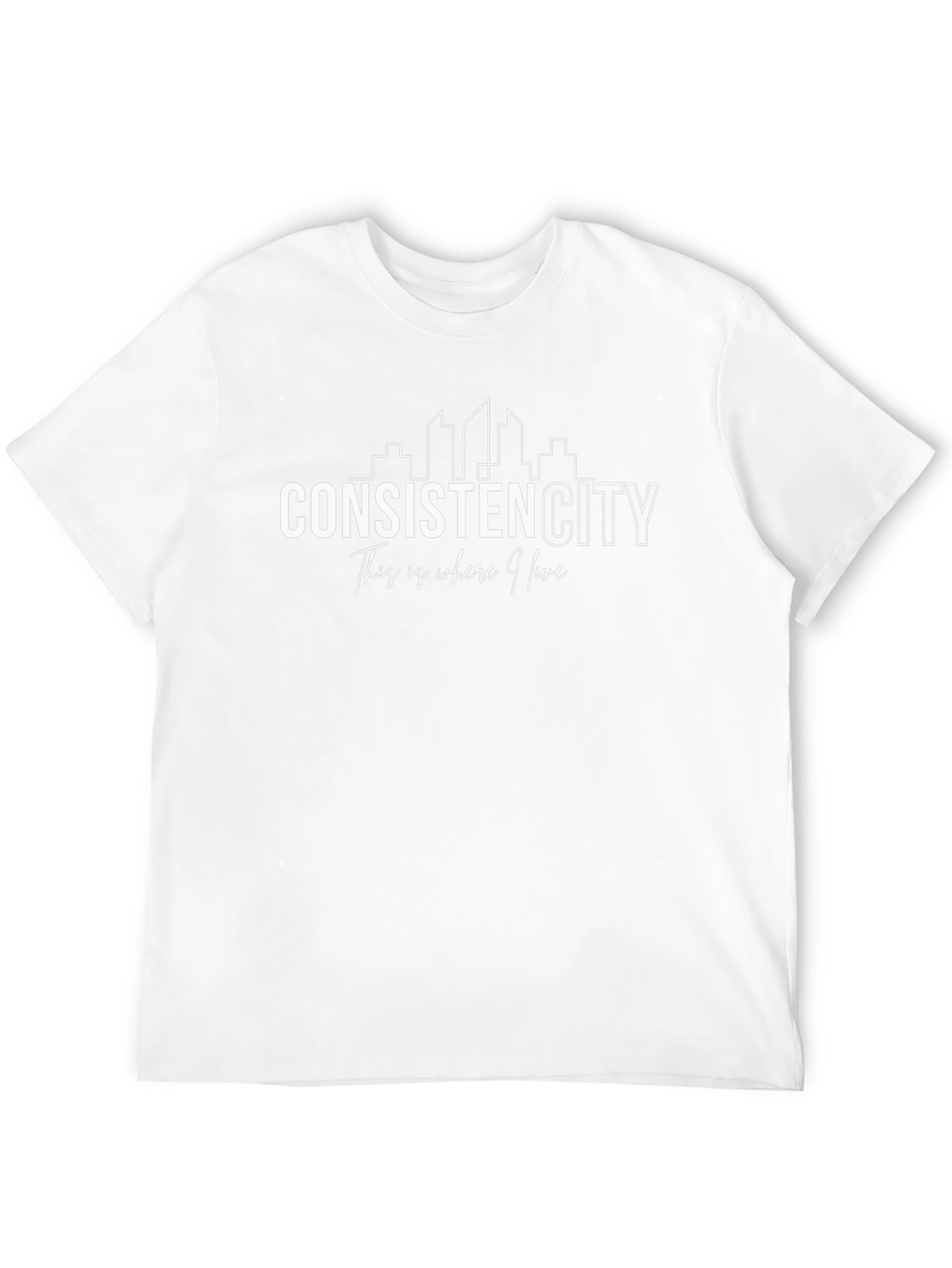 Consistent City Black Graphic Tee