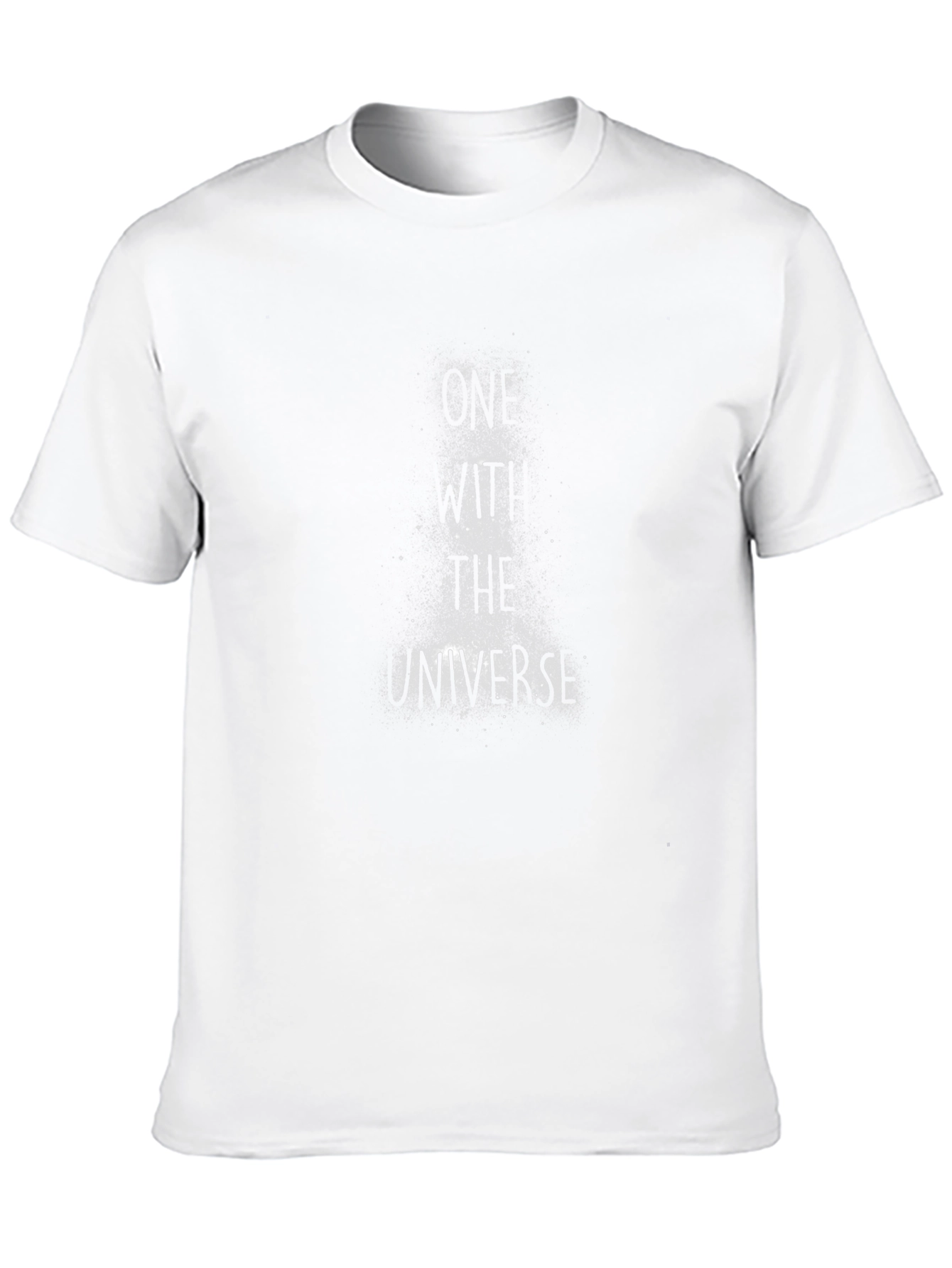 Cosmic Universe Graphic Print Black T-Shirt