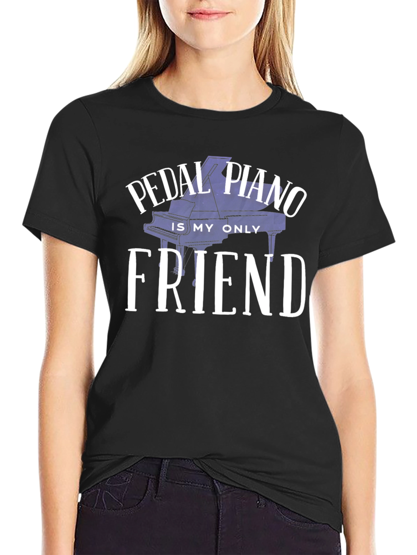 Pedal Piano is My Only Friend Graphic Tee