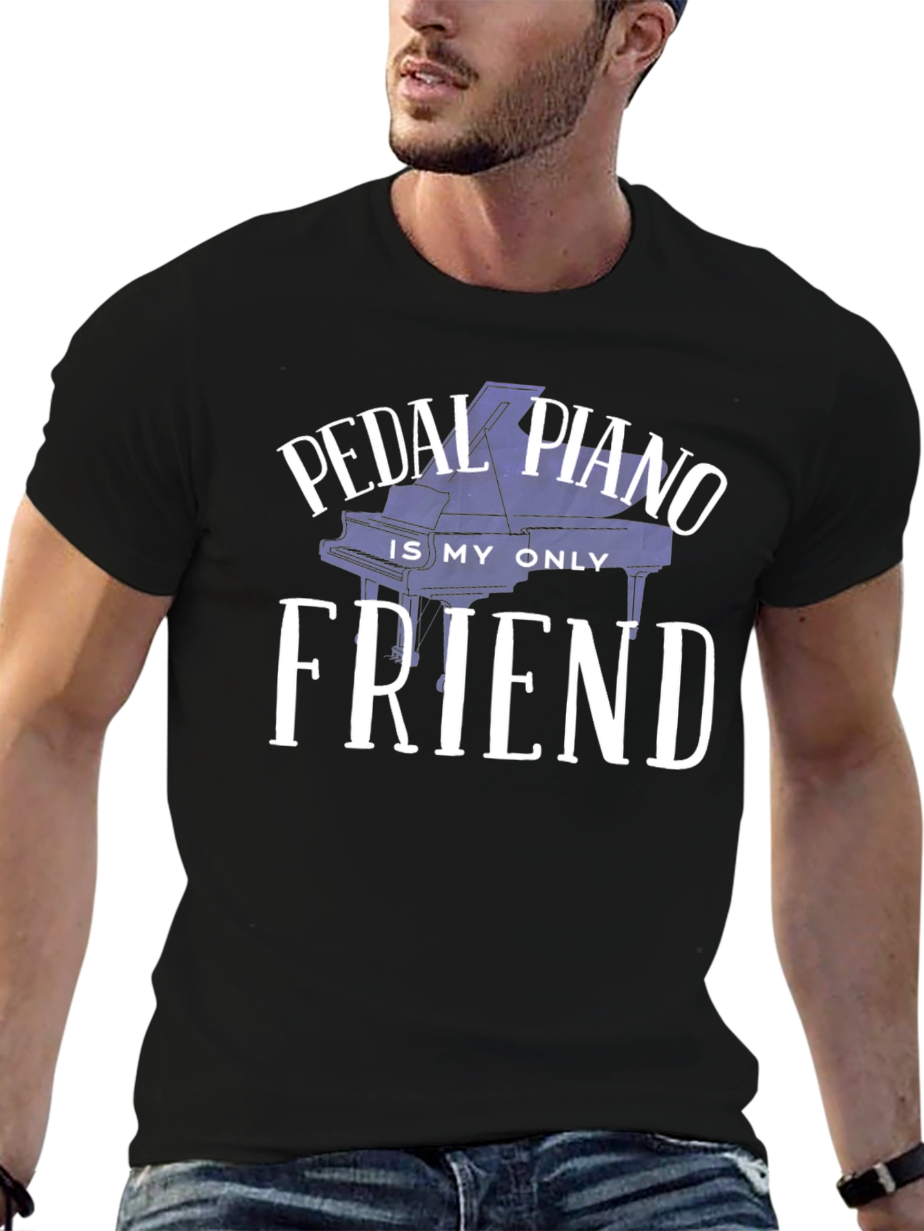 Pedal Piano is My Only Friend Graphic Tee