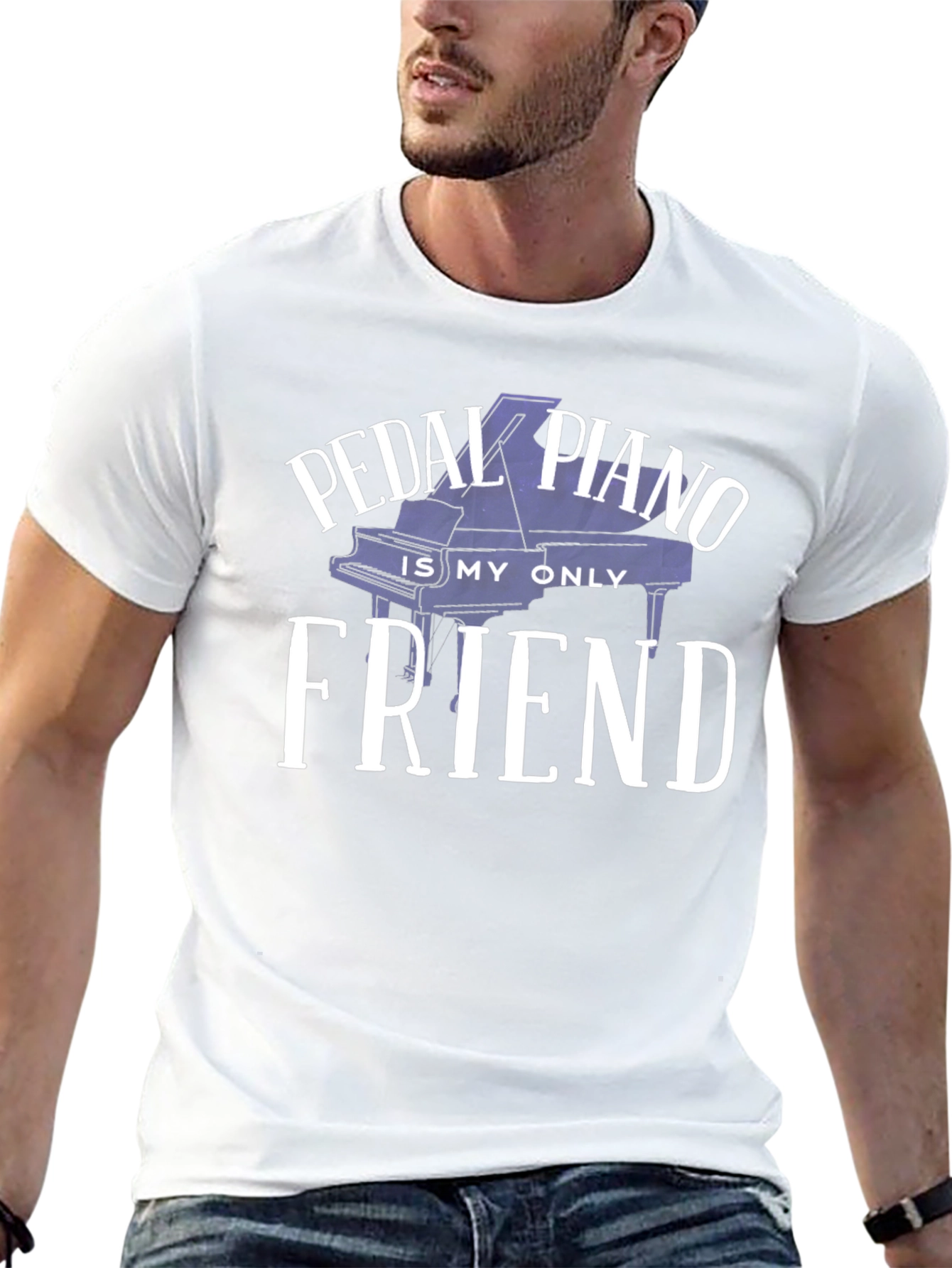 Pedal Piano is My Only Friend Graphic Tee
