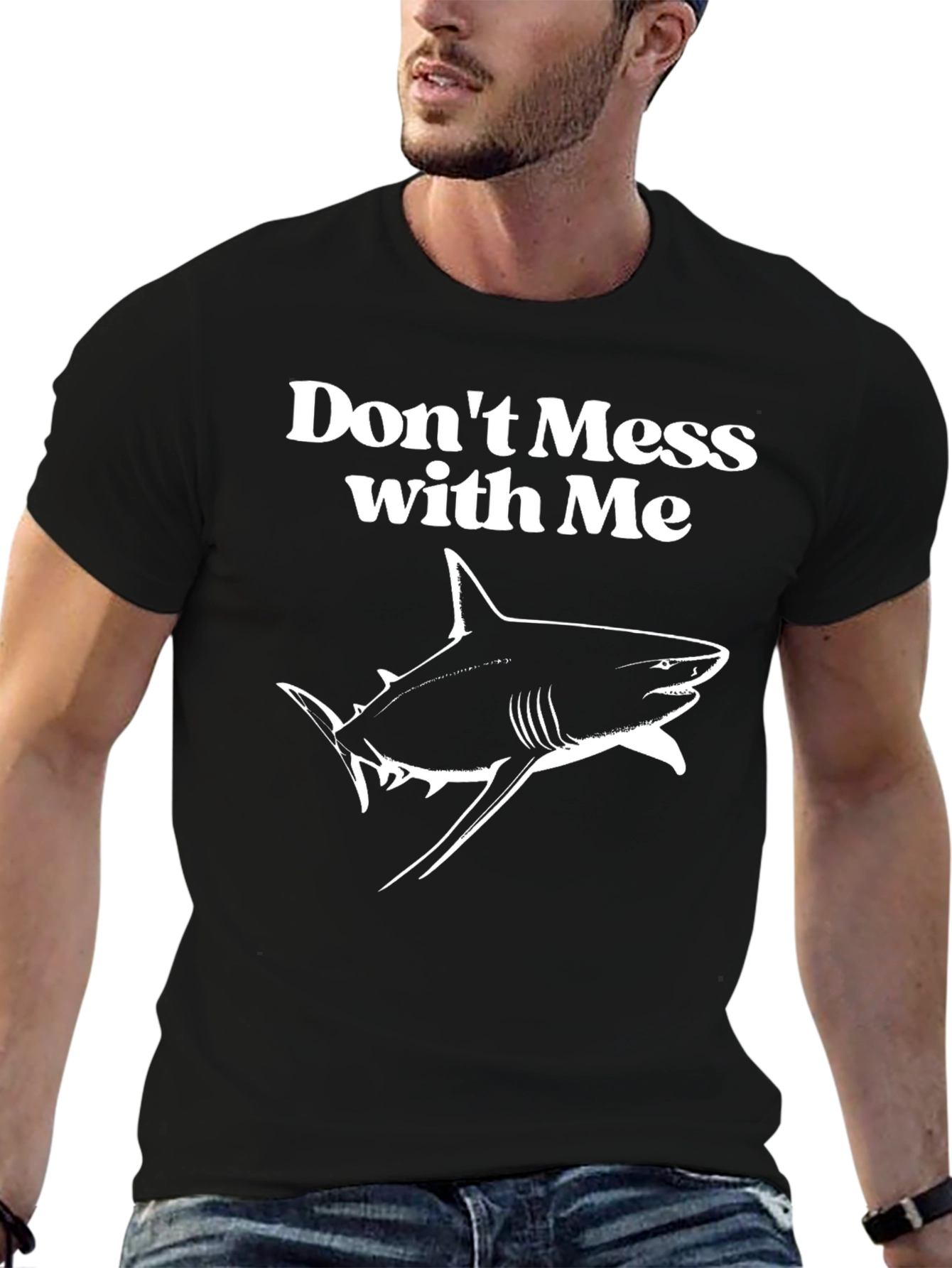 Dont Mess With Me Shark Graphic Tee