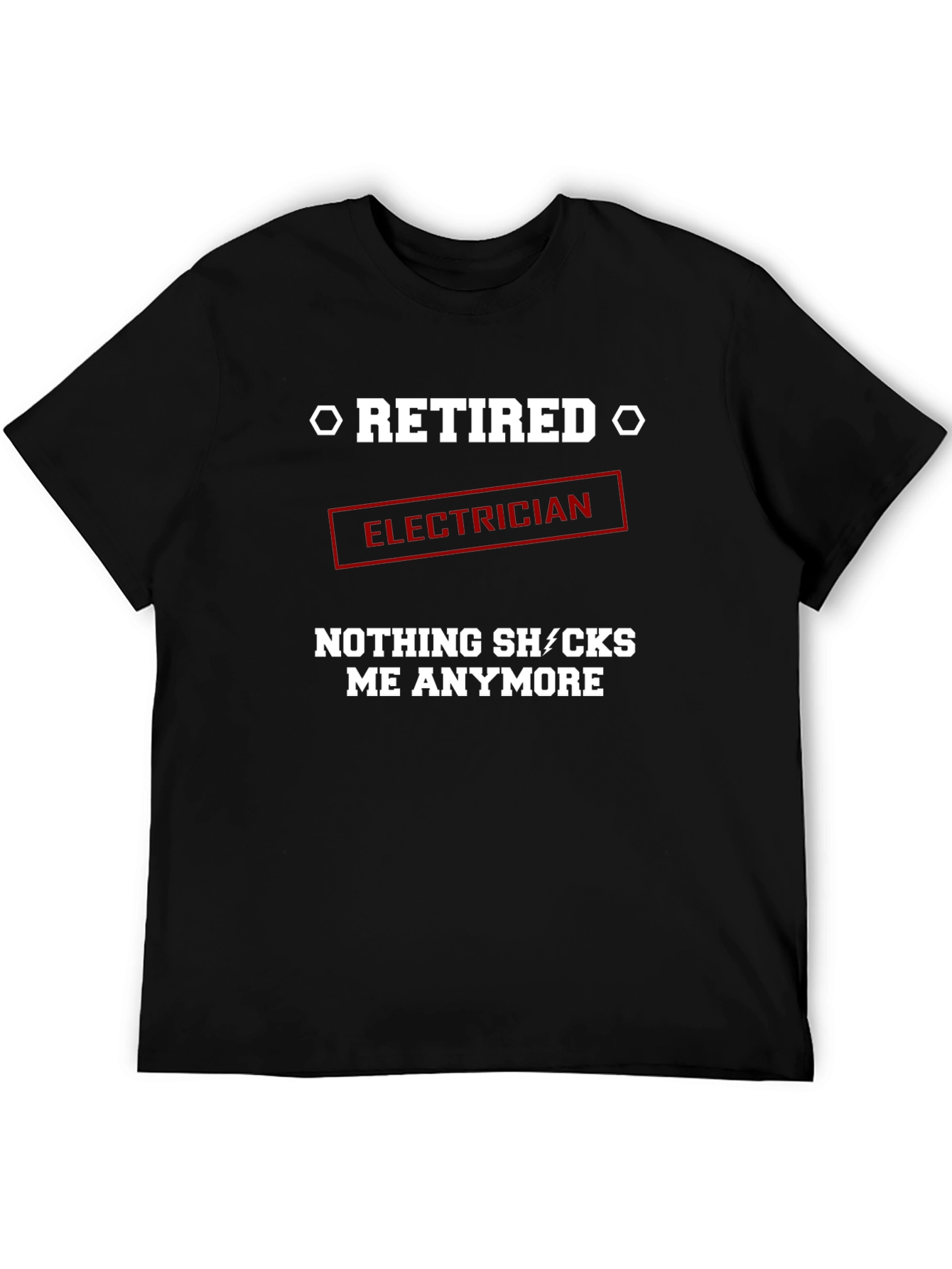 Retired Electrician Graphic T-Shirt
