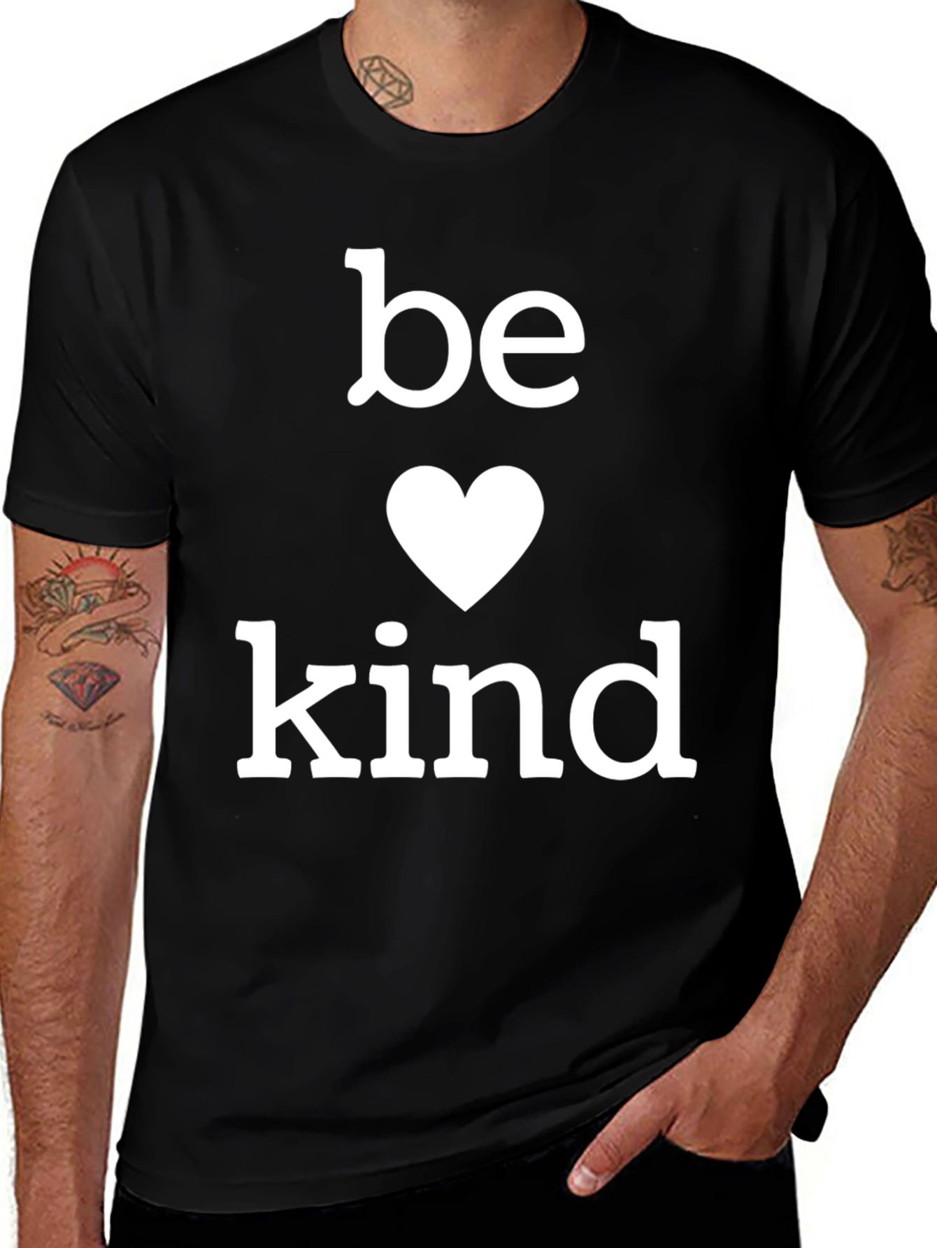 Be Kind T-Shirt - Heart Graphic Tee
