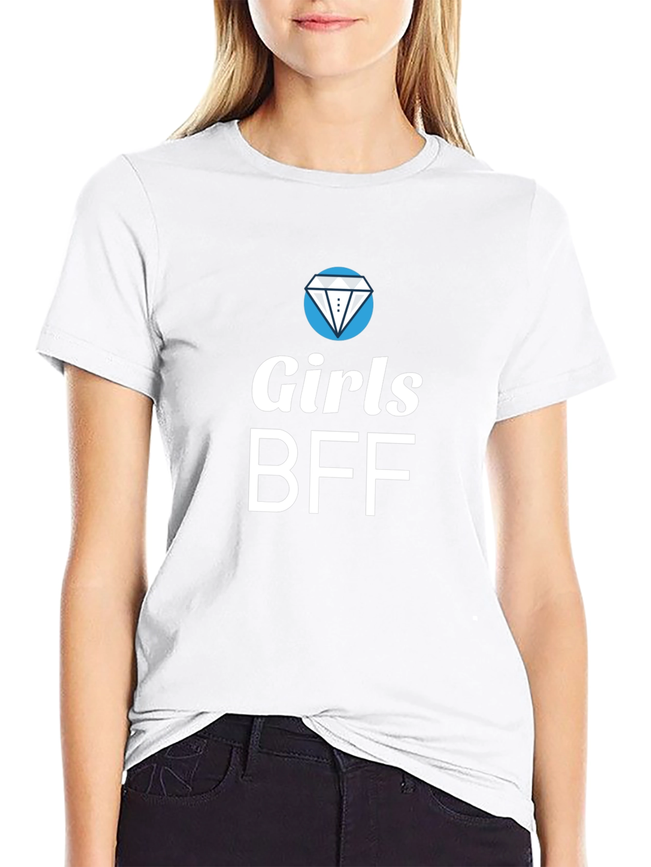 Girls BFF T-Shirt - Best Friends Forever Tee