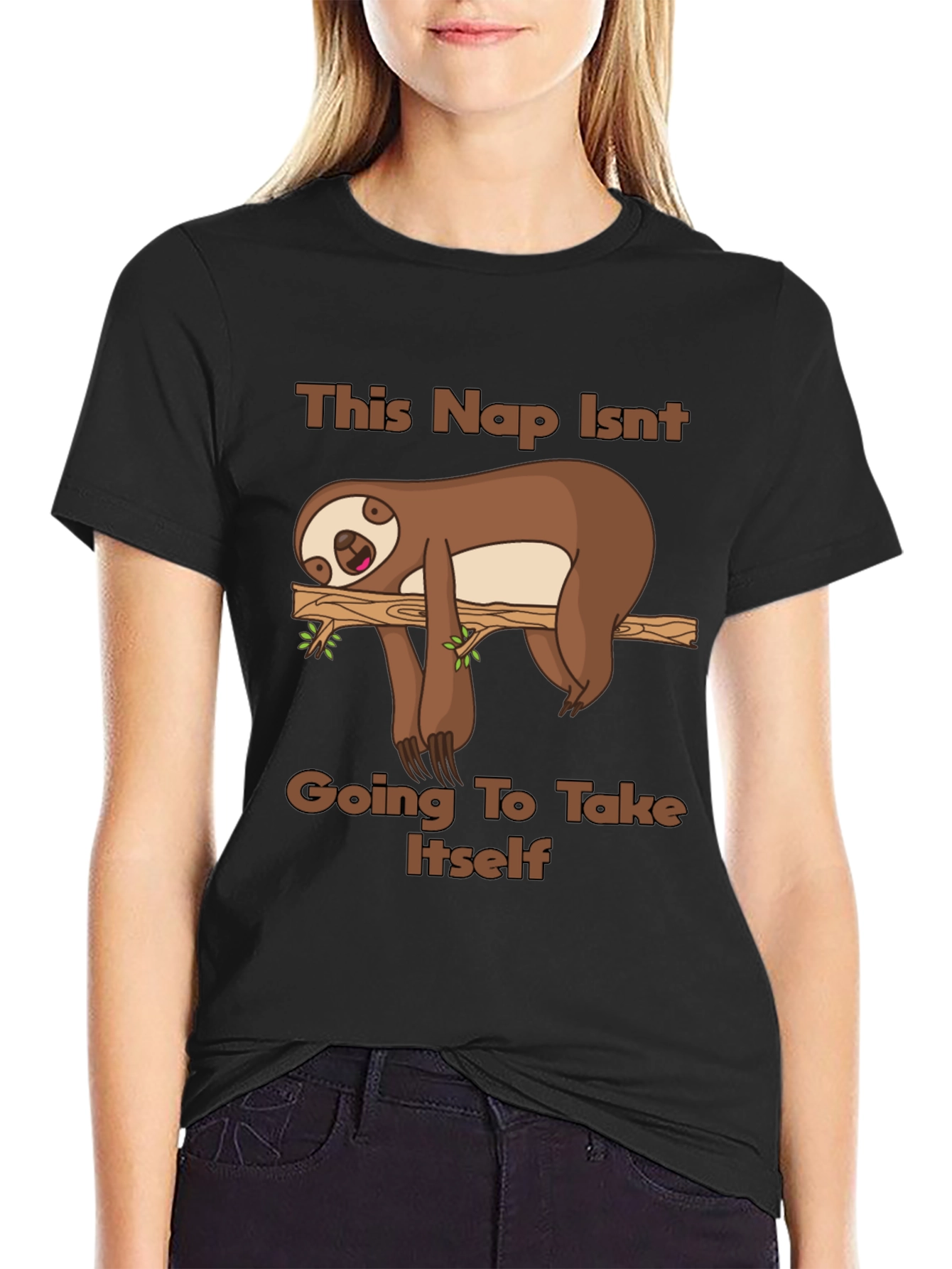 Funny Sloth Nap T-Shirt
