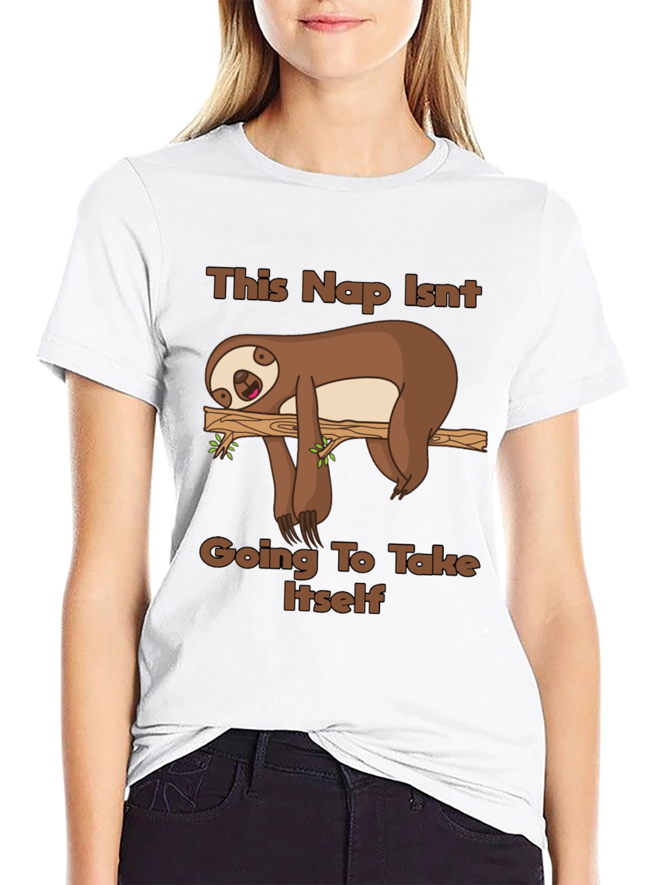 Funny Sloth Nap T-Shirt