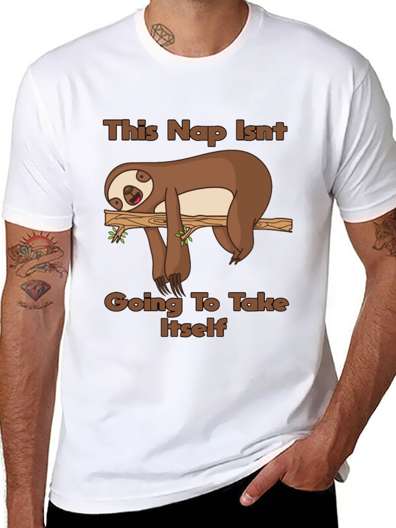 Funny Sloth Nap T-Shirt