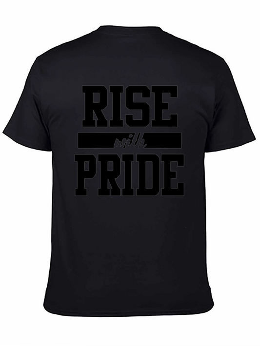 Rise With Pride Graphic T-Shirt - Black
