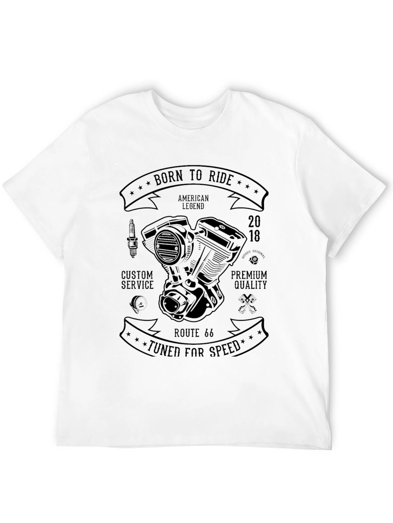 Born to Ride Graphic Tee - American Legend
