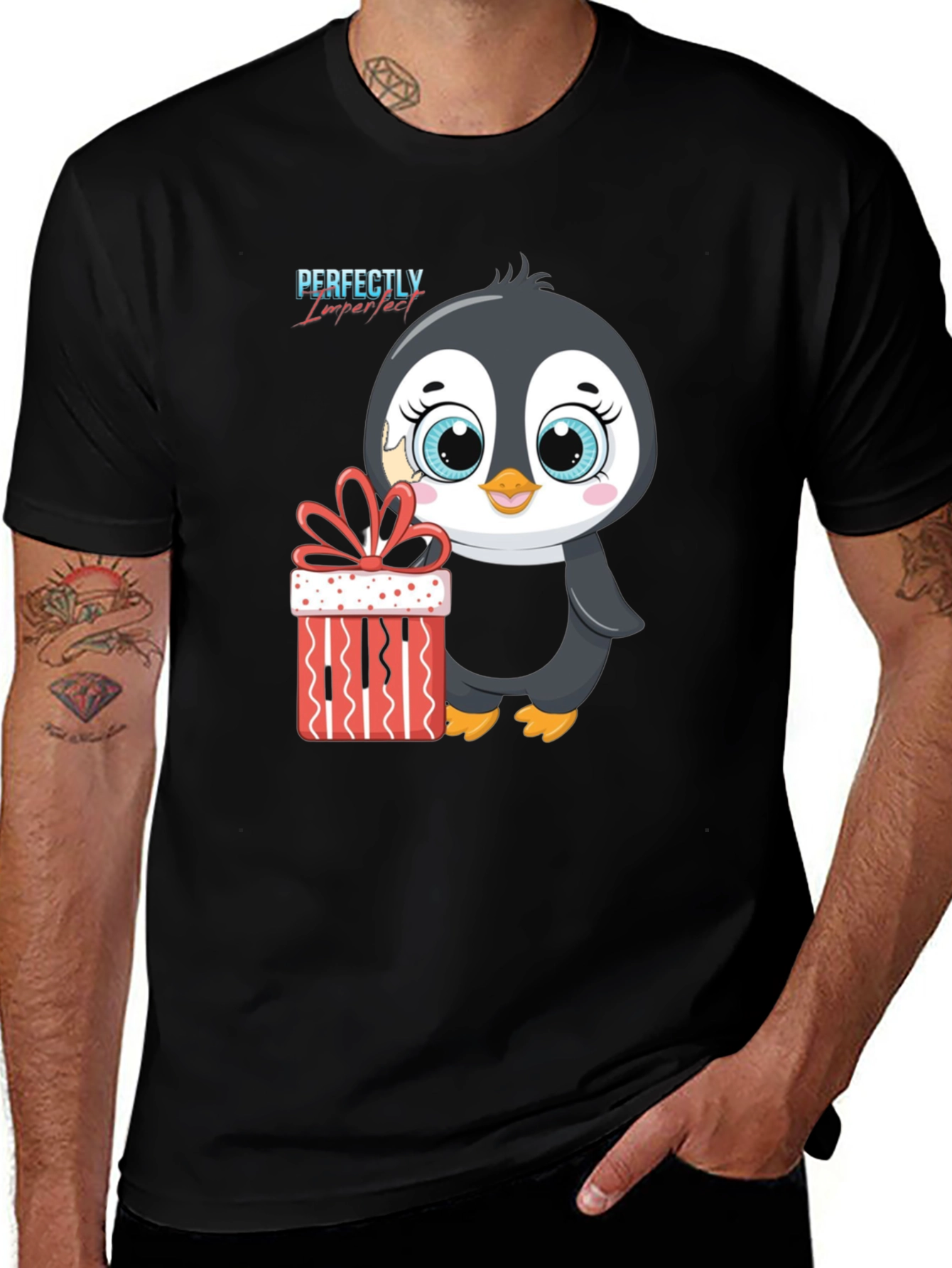 Cute Penguin Gift Graphic T-Shirt