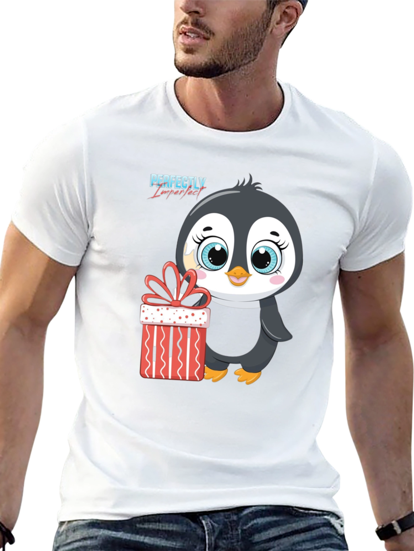 Cute Penguin Gift Graphic T-Shirt