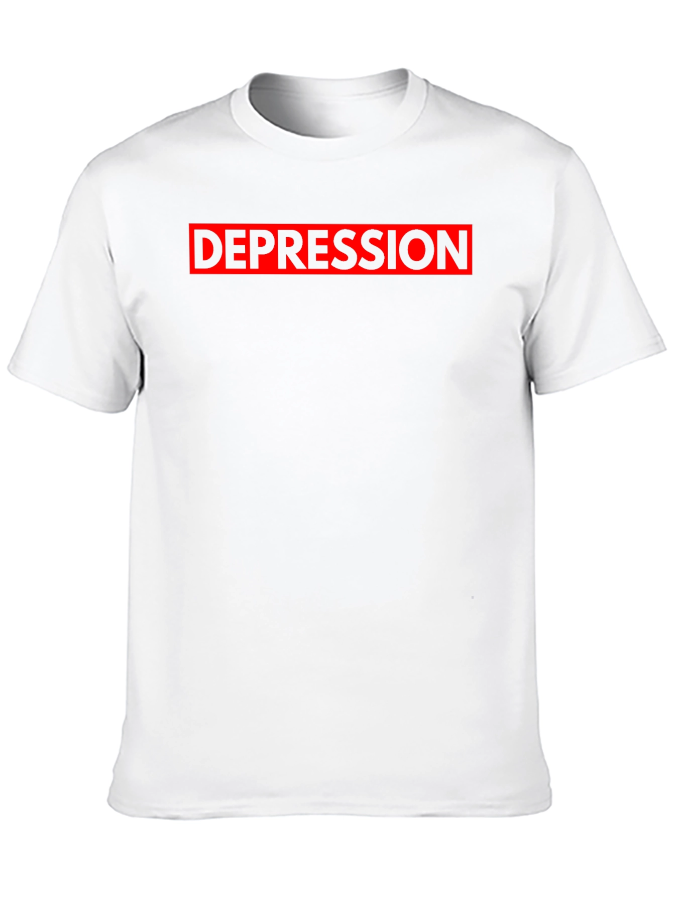 Depression Graphic Tee - Black