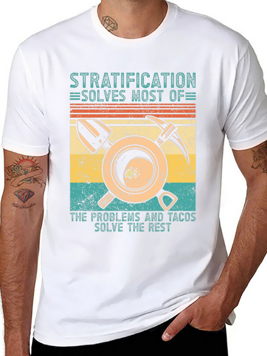 Stratification Solves Most Problems T-Shirt