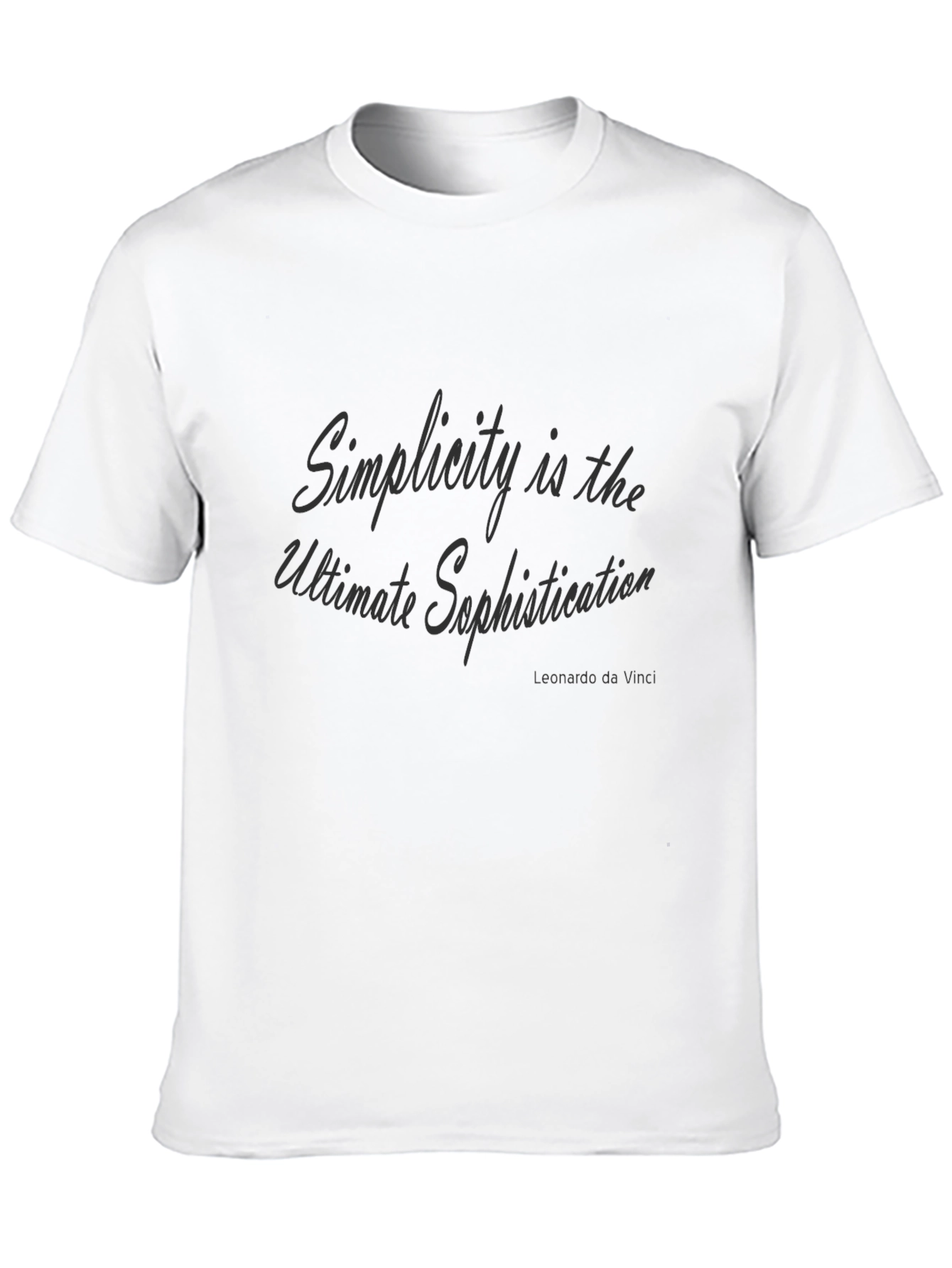 Simplicity is Sophistication Graphic Tee