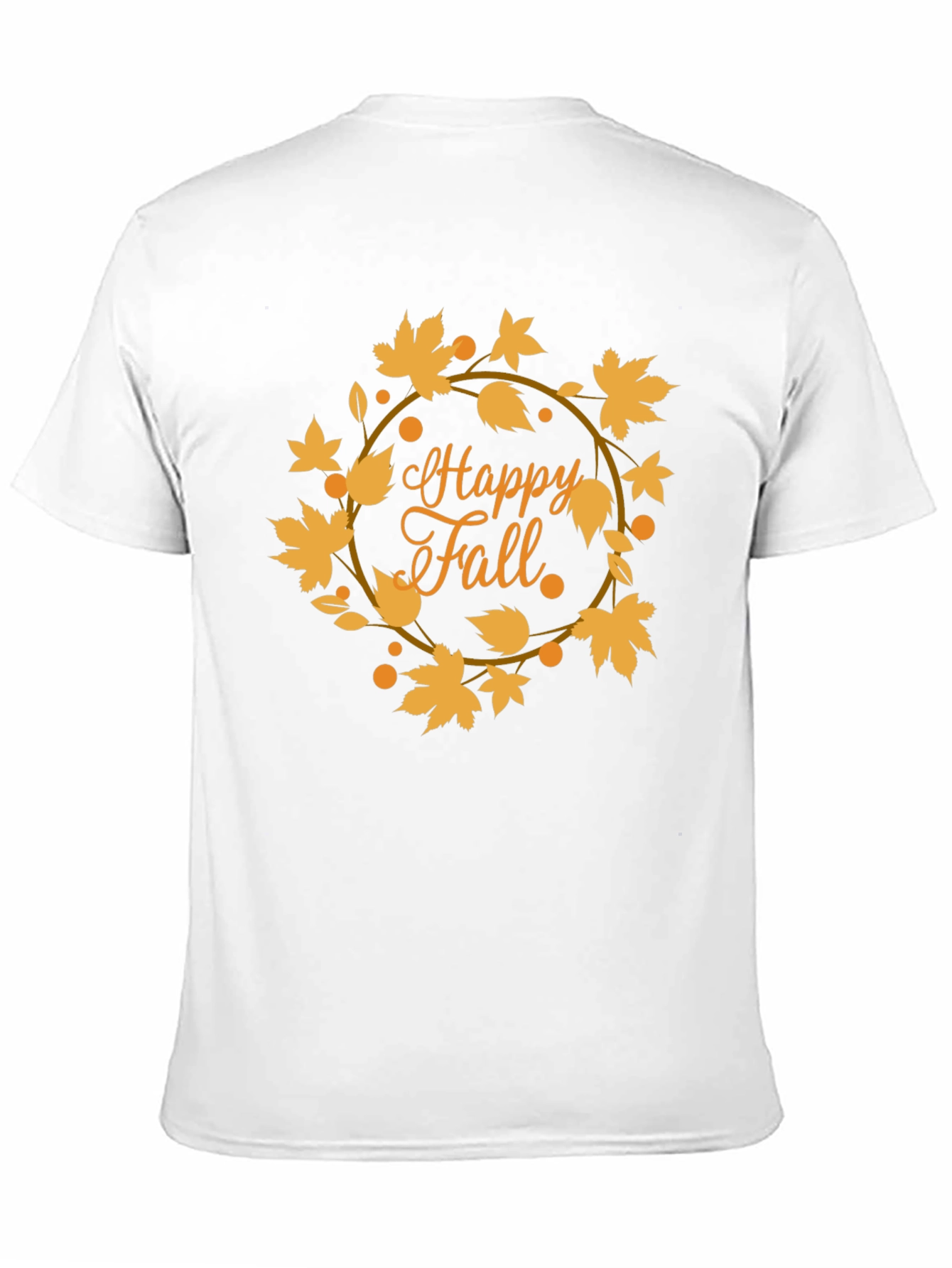 Happy Fall Graphic Tee - Black