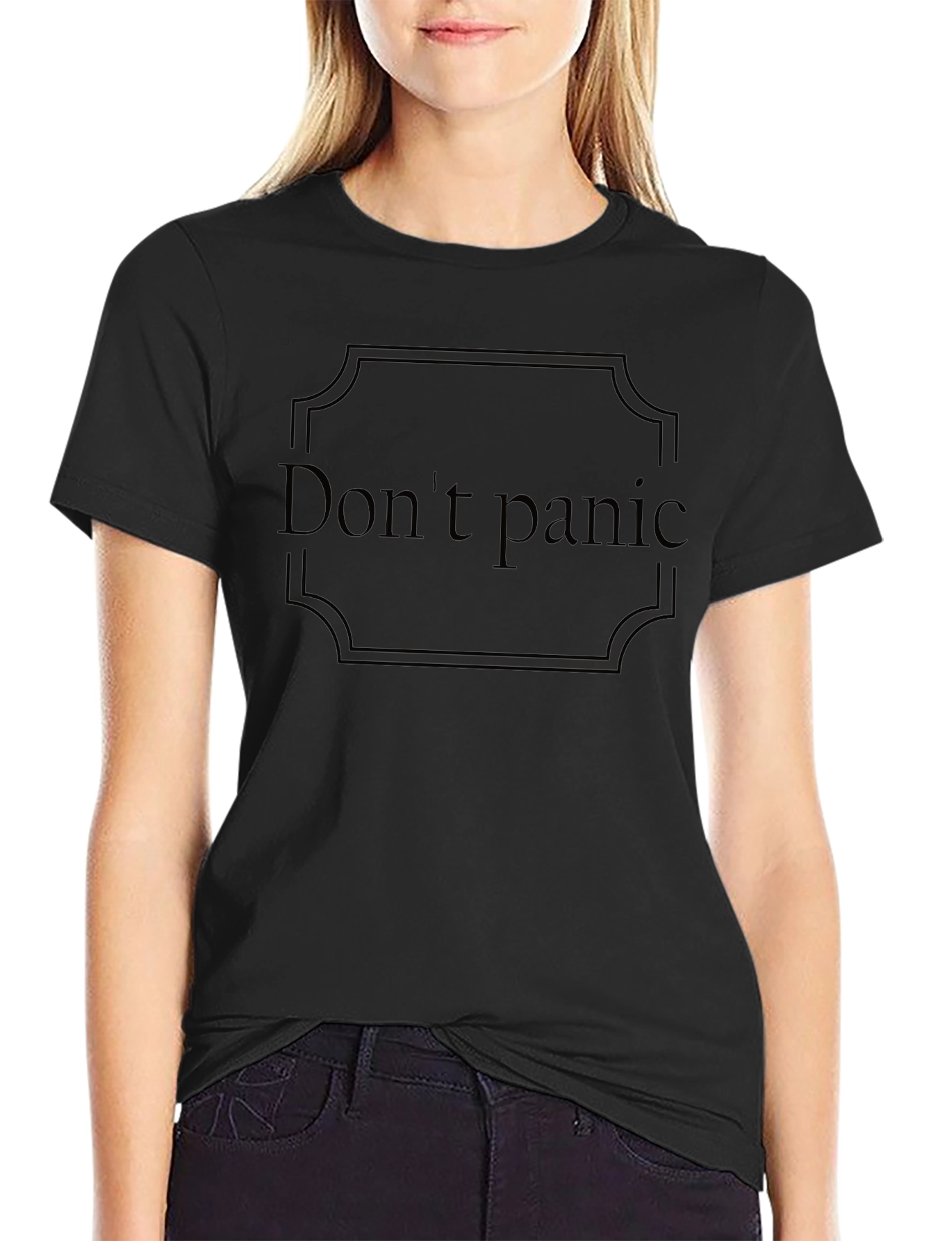 Dont Panic T-Shirt - Classic Slogan Tee