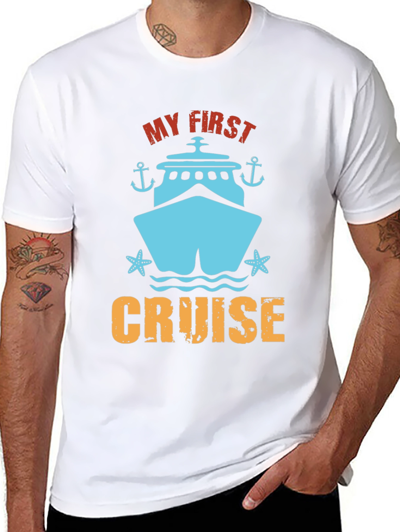 My First Cruise T-Shirt - Vacation Souvenir