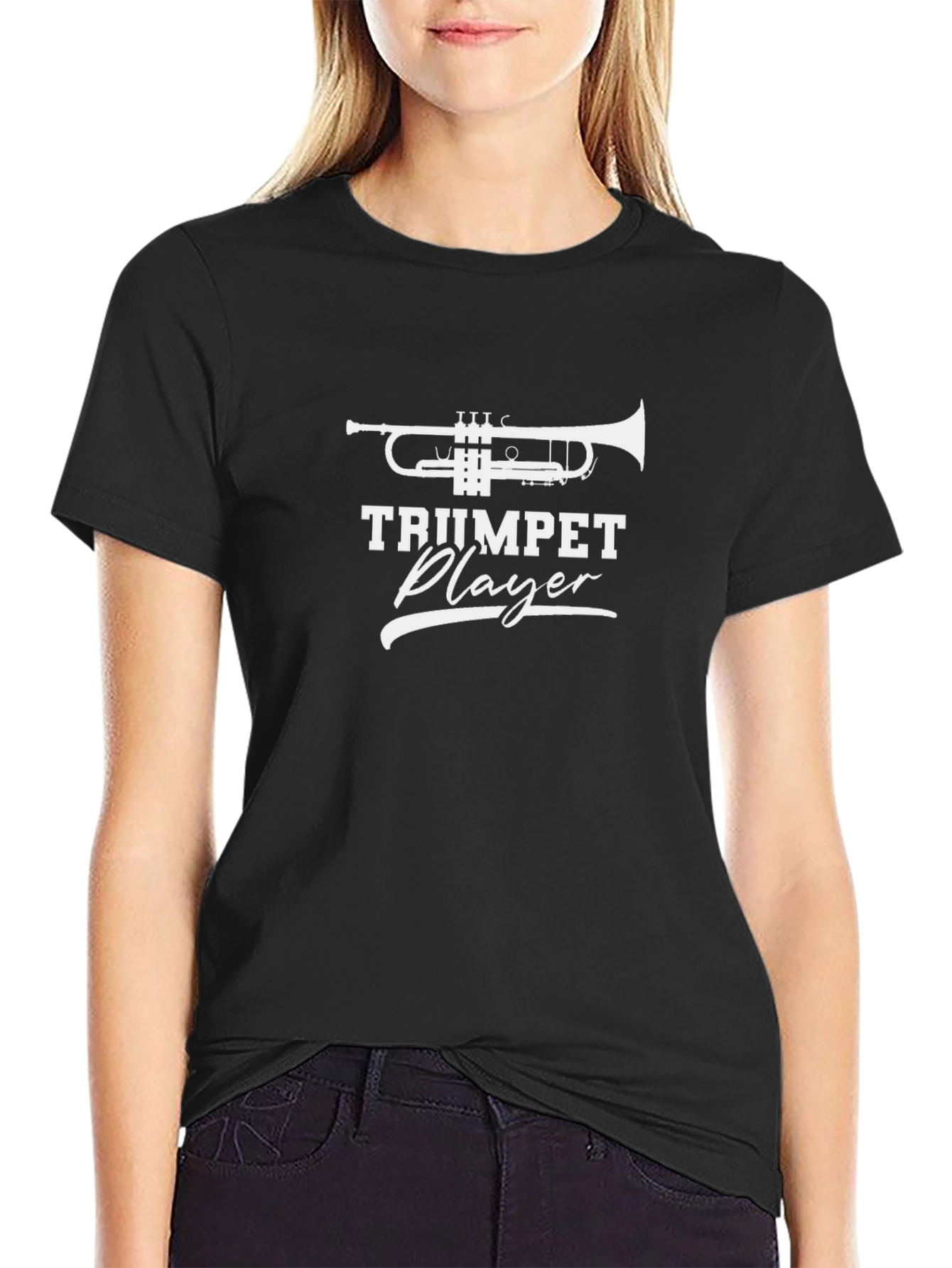 Trumpet Player Graphic T-Shirt - Musician Tee