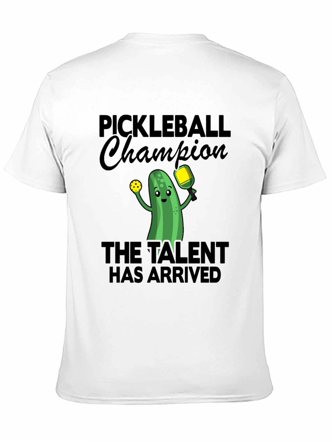 Pickleball Champion Funny Graphic Tee
