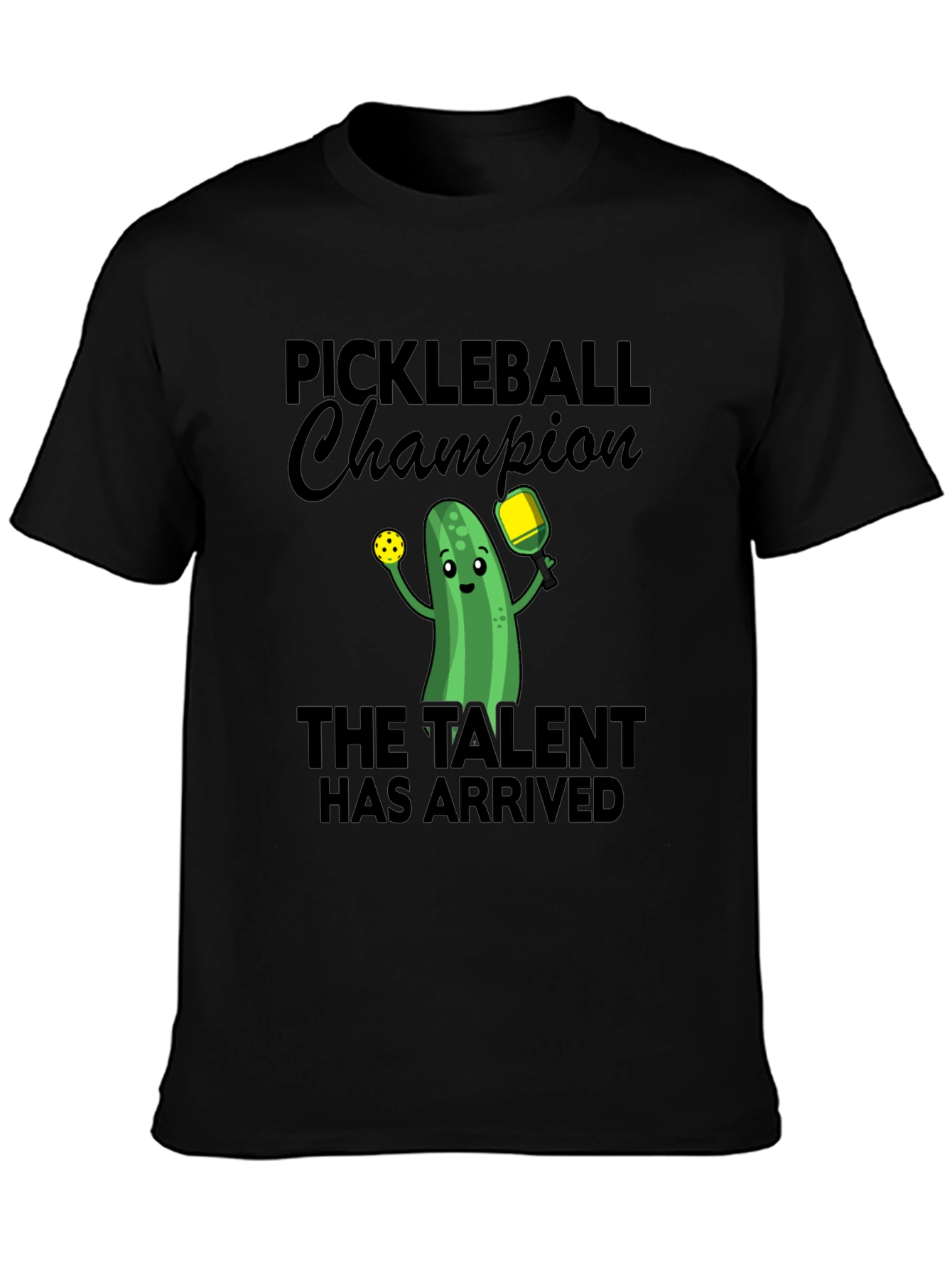 Pickleball Champion Funny Graphic Tee