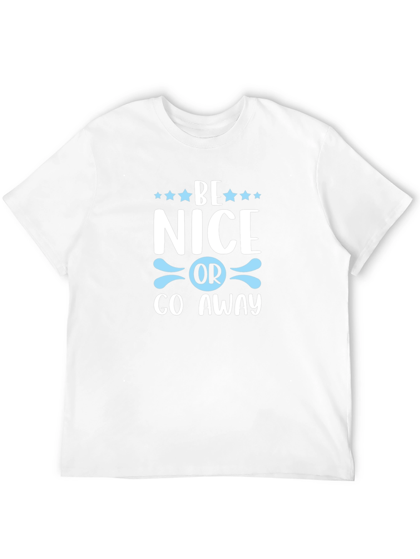 Be Nice Graphic Tee - Stylish Unisex Cotton T-Shirt