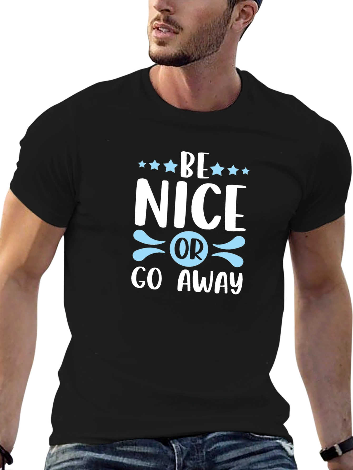 Be Nice Graphic Tee - Stylish Unisex Cotton T-Shirt